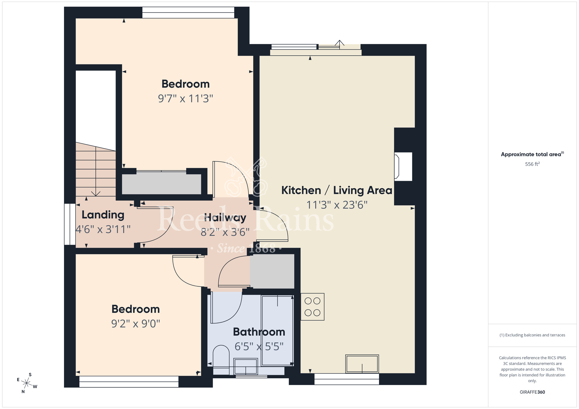 Floorplan of 2 bedroom Flat for sale, Upper Malone Park, Belfast, County Antrim, BT9