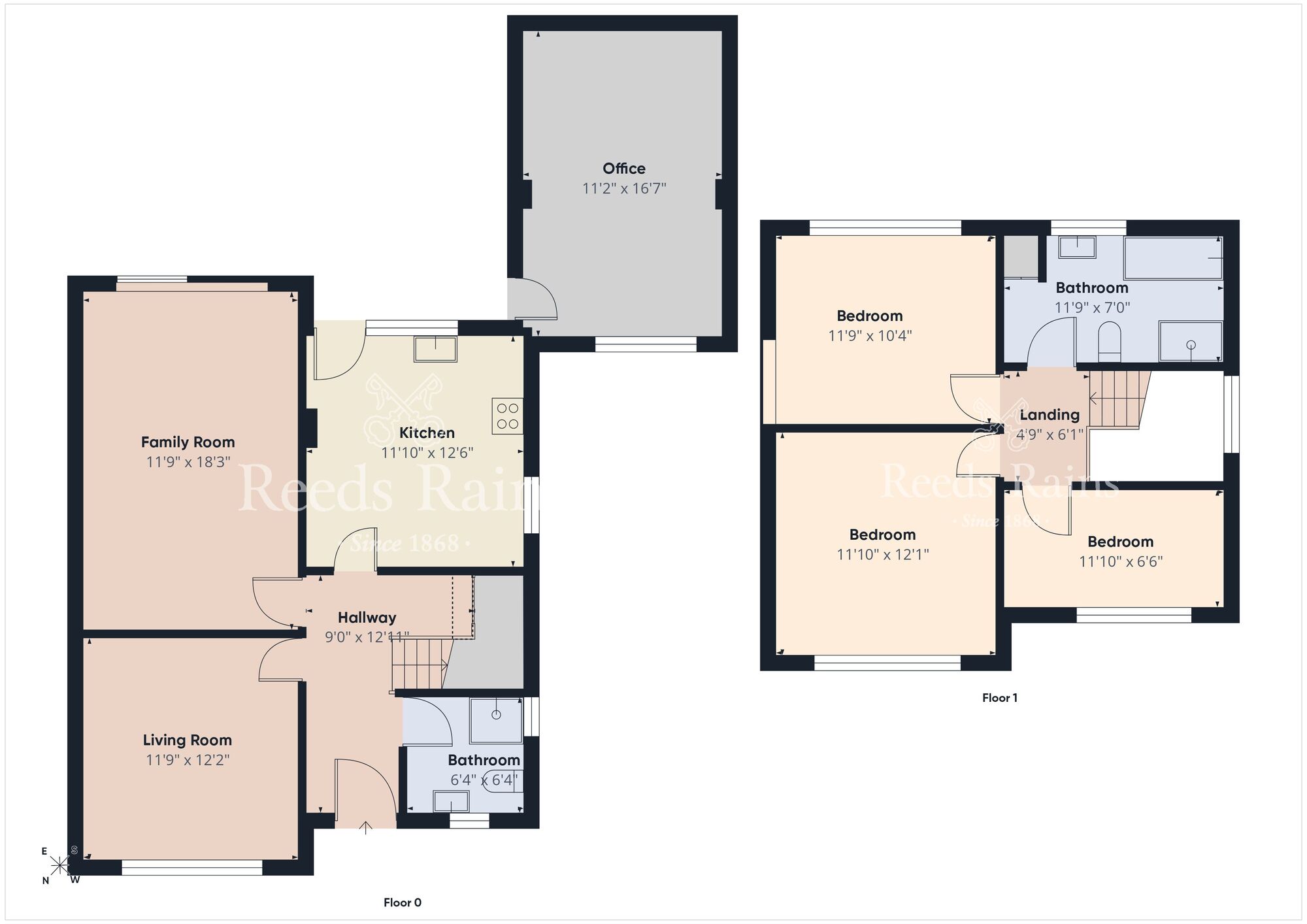 Floorplan of 3 bedroom Detached House to rent, Loughview Drive, Upper Knockbreda Road, Belfast, BT6