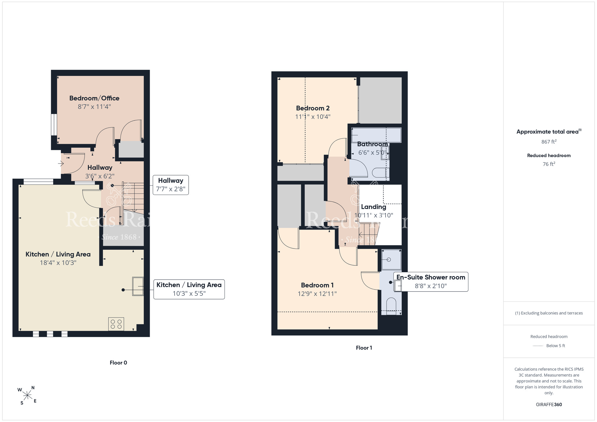 Floorplan of 3 bedroom Flat for sale, Deramore Street, Belfast, BT7