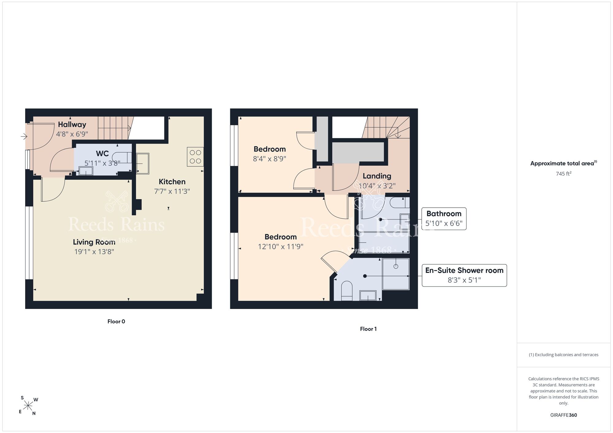Floorplan of 2 bedroom Flat to rent, Old Brewery Lane, Glen Road, Belfast, BT11