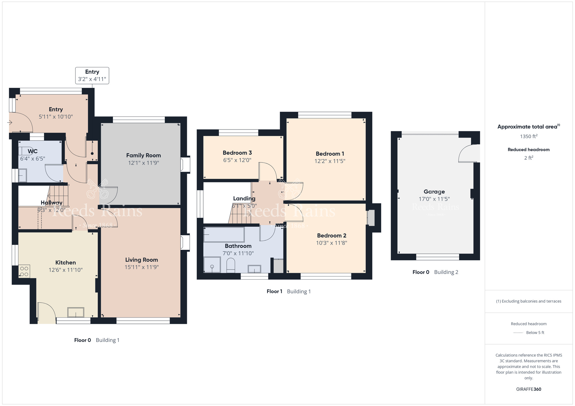 Floorplan of 3 bedroom Detached House for sale, Loughview Drive, Belfast, BT6