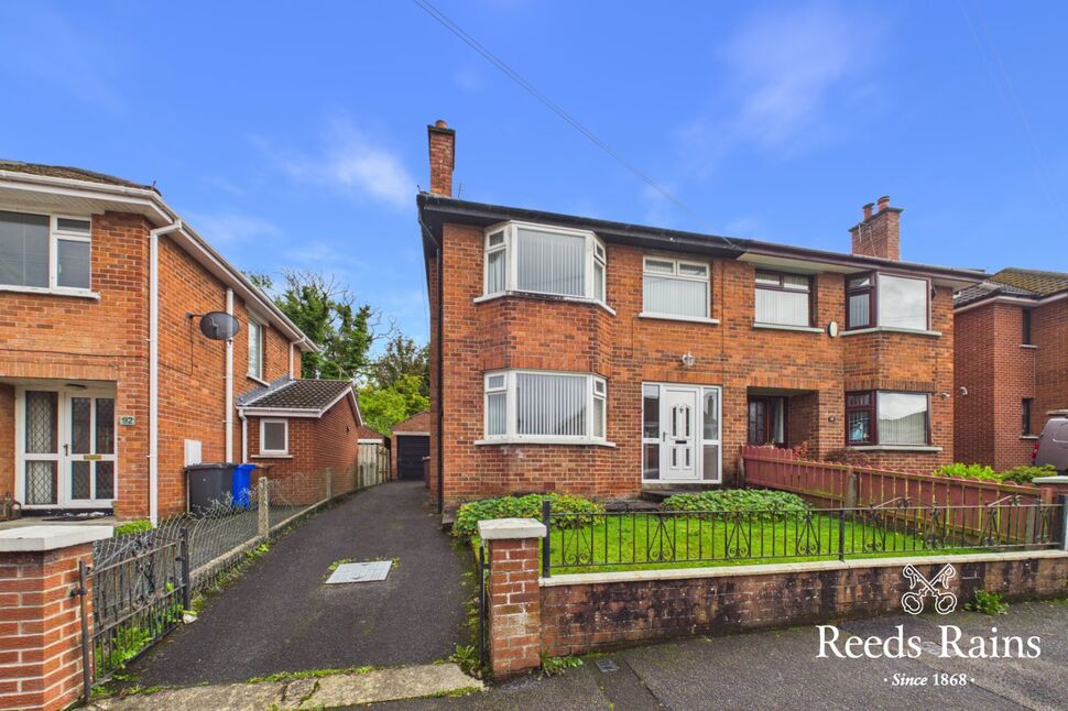 Main image of 3 bedroom Semi Detached House for sale, Beechgrove Avenue, Belfast, BT6