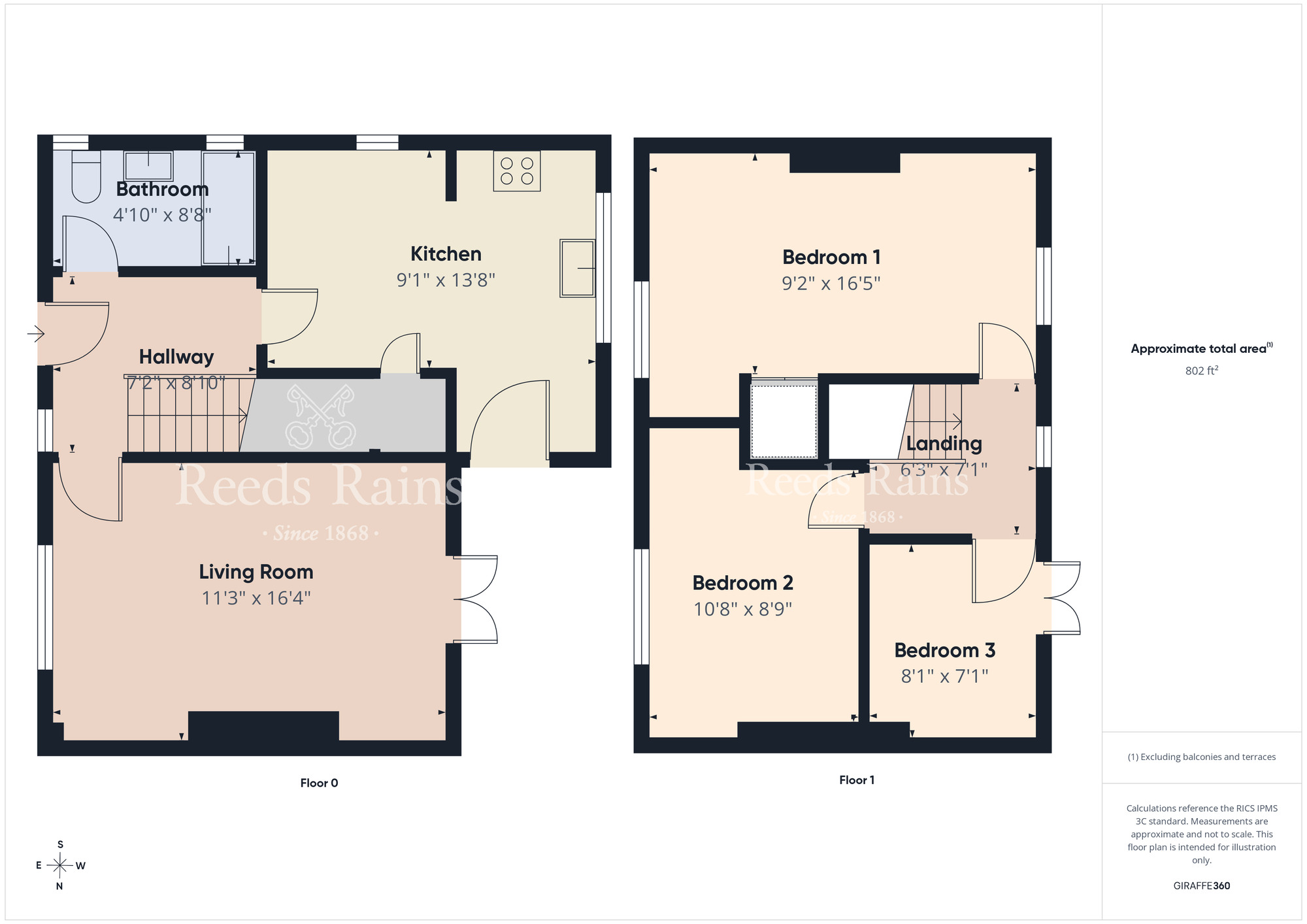 Floorplan of 3 bedroom Semi Detached House for sale, Carlingford Street, County Antrim, BT6