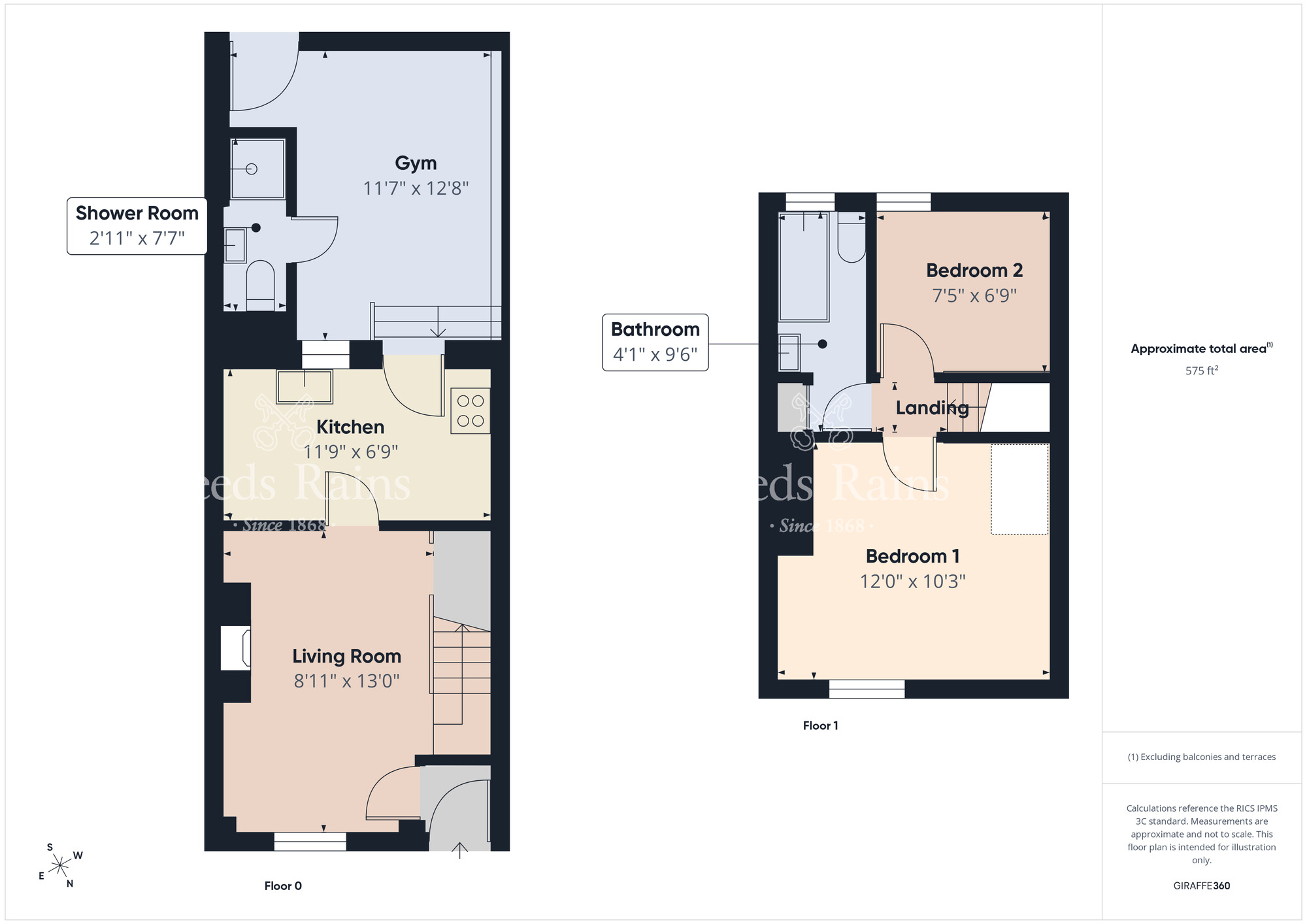 Floorplan of 2 bedroom Mid Terrace House for sale, Oakley Street, Belfast, BT14