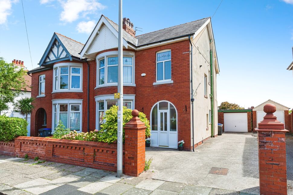 Main image of 3 bedroom Semi Detached House for sale, Leicester Road, Blackpool, Lancashire, FY1