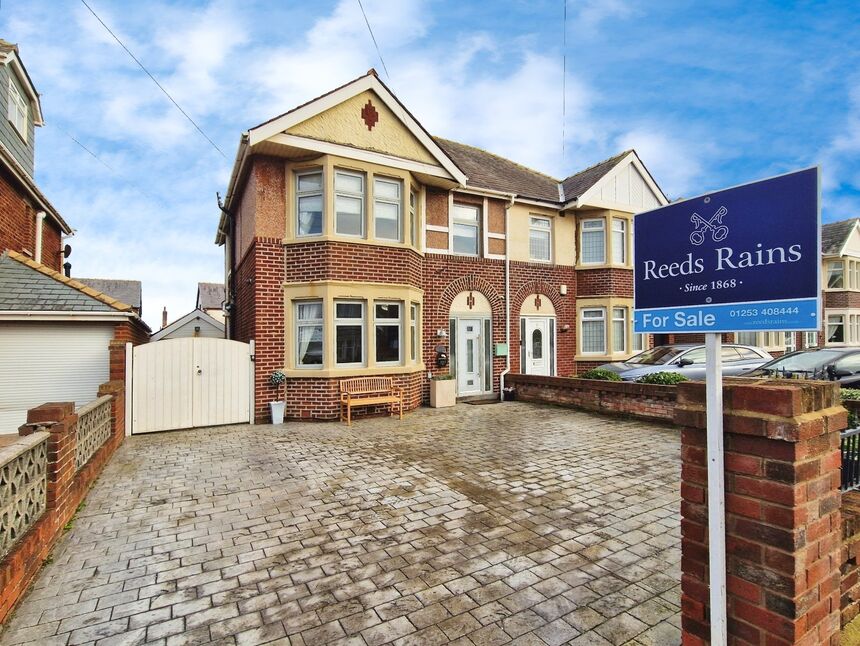 Main image of 3 bedroom Semi Detached House for sale, Bentinck Avenue, Blackpool, Lancashire, FY4