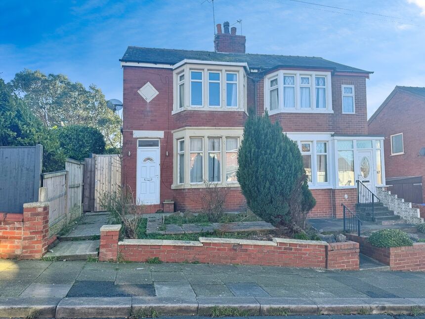 Main image of 3 bedroom Semi Detached House for sale, Blairway Avenue, Blackpool, Lancashire, FY3