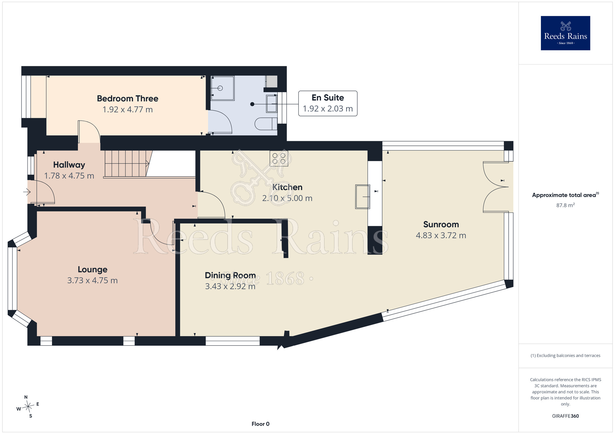 Floorplan of 4 bedroom Detached House for sale, Broadway, Lancashire, FY7