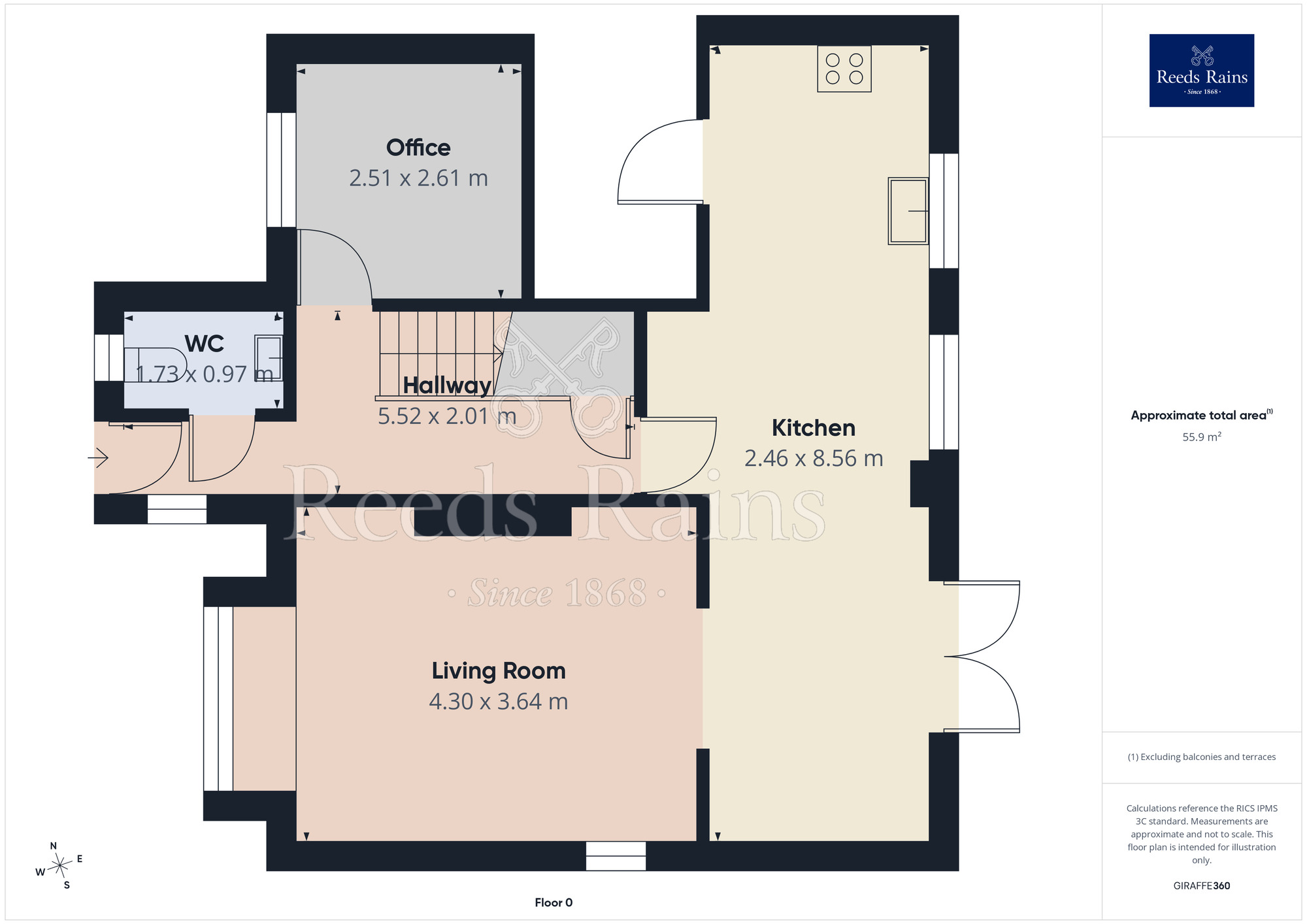 Floorplan of 4 bedroom Detached House to rent, Magnolia Way, Blackpool, Lancashire, FY4