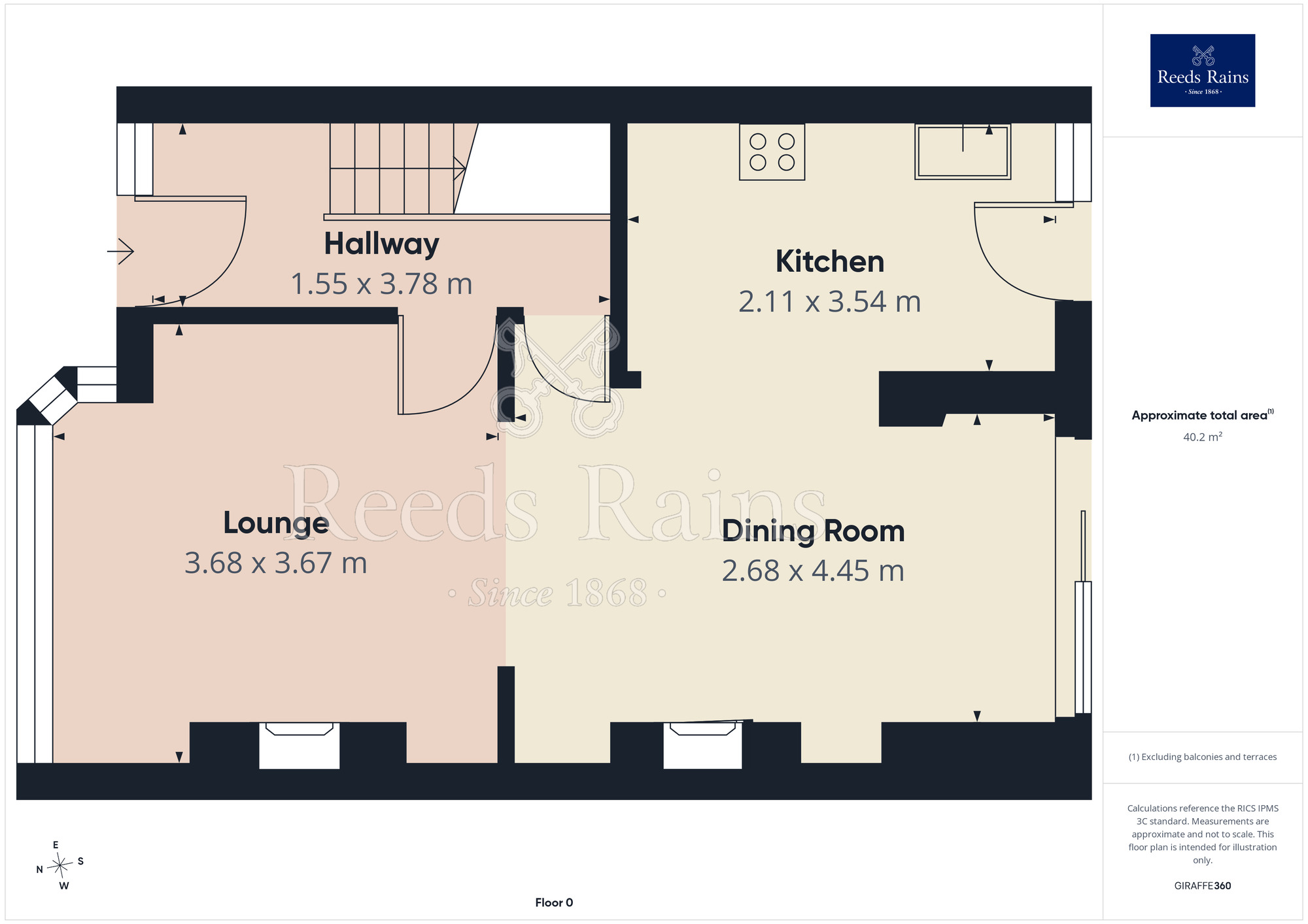 Floorplan of 3 bedroom Detached House for sale, Longhouse Lane, Poulton-le-Fylde, Lancashire, FY6
