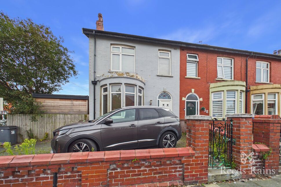 Main image of 4 bedroom End Terrace House for sale, Cumberland Avenue, Blackpool, Lancashire, FY1