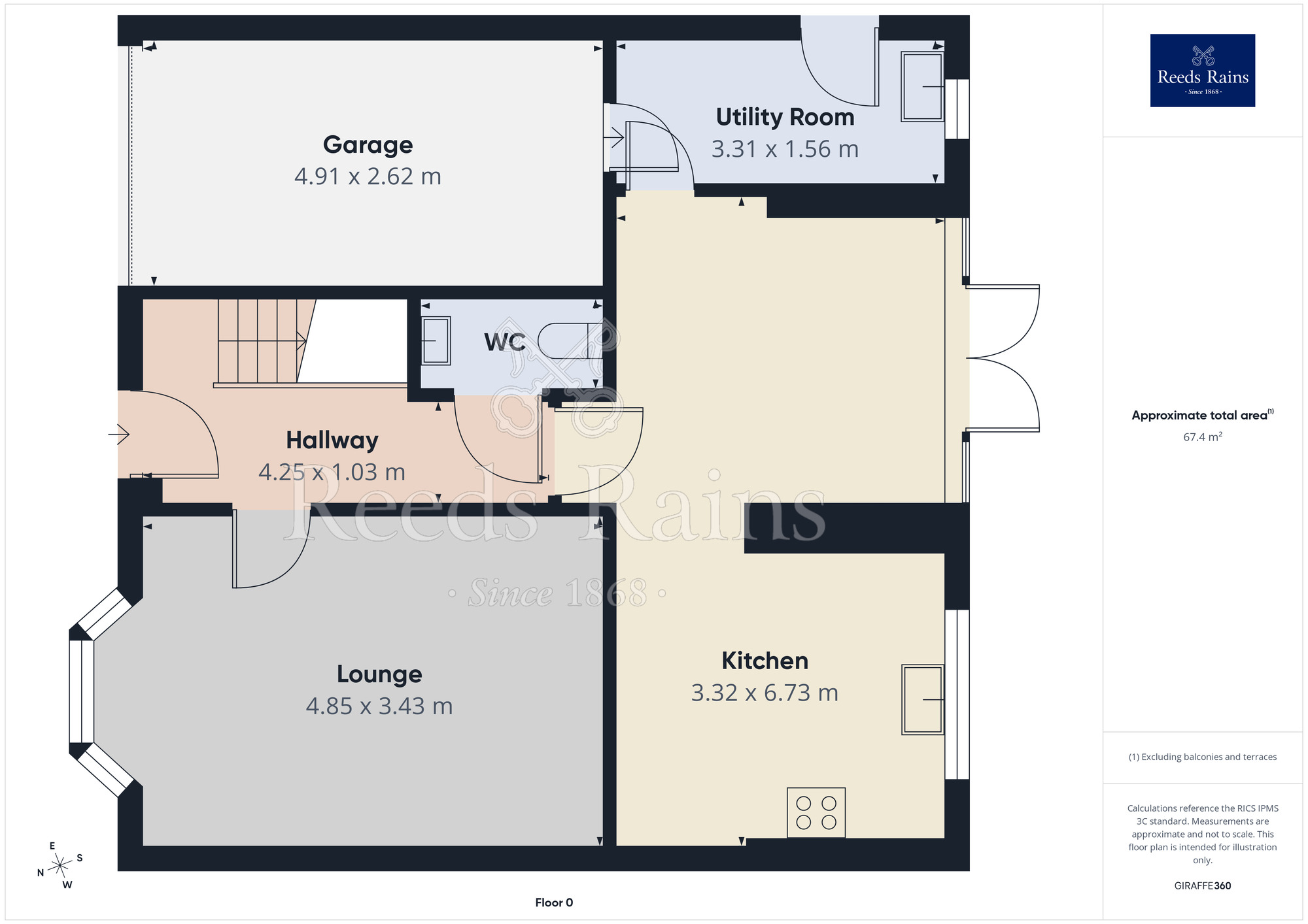 Floorplan of 5 bedroom Detached House for sale, Wesham Park Drive, Wesham, Lancashire, PR4
