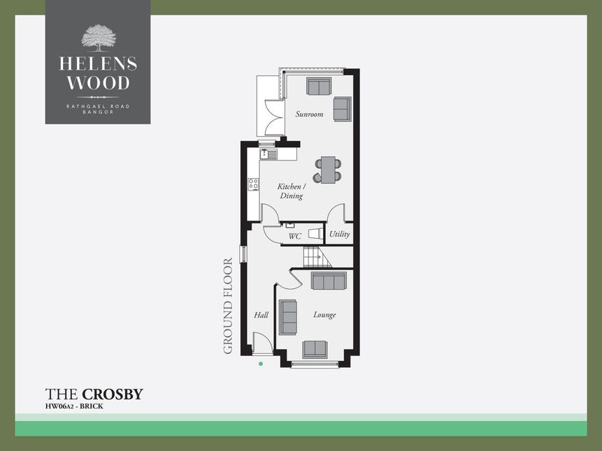 3 bedroom Detached House for sale, Site 108 The Crosby Helens Wood