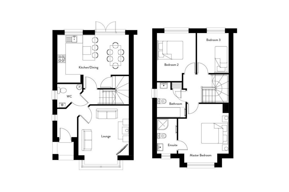3 bedroom Semi Detached House for sale, Site 33 Carnalea Crawfords