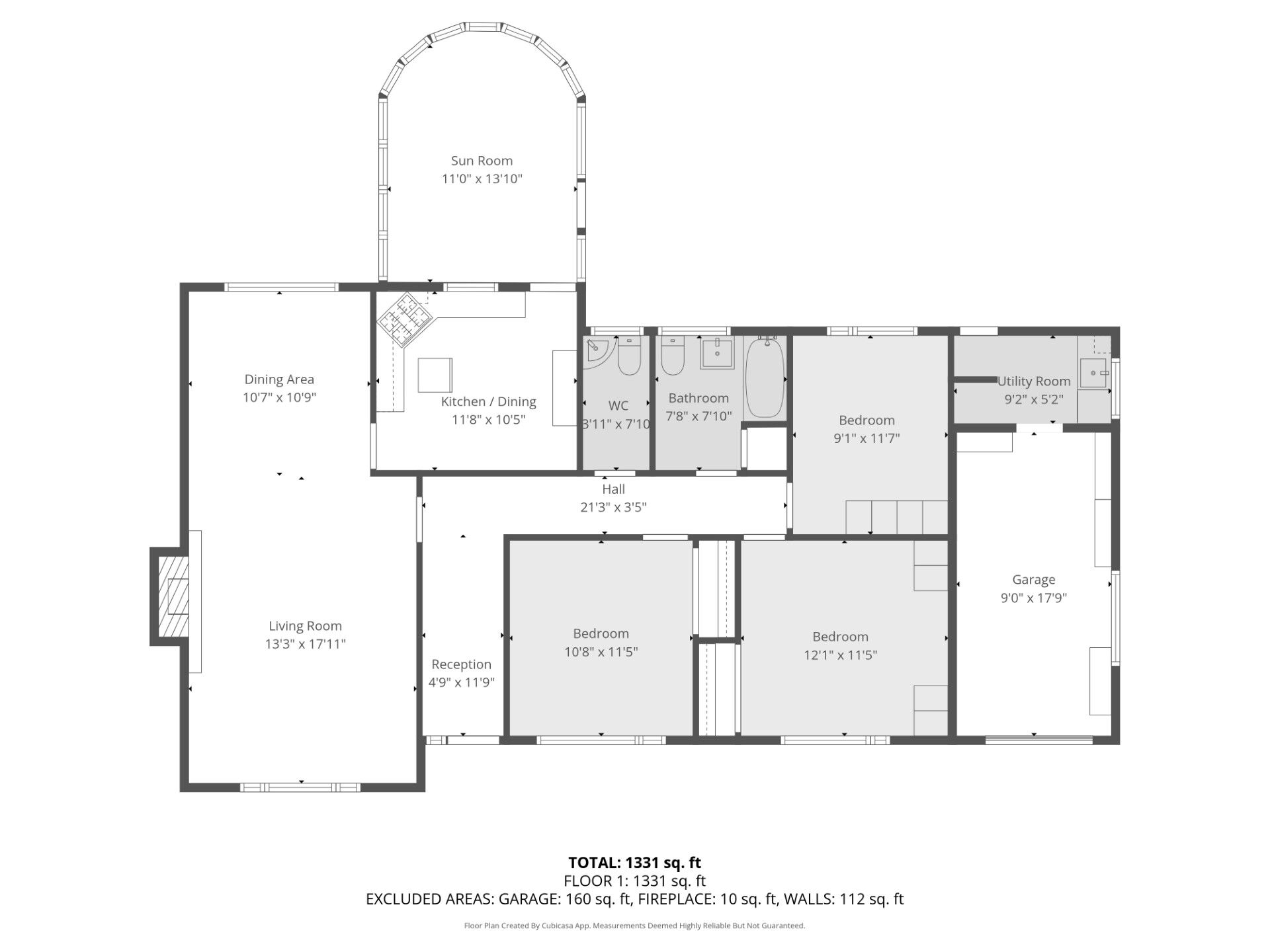 Floorplan of 3 bedroom Detached Bungalow for sale, Brunswick Road, Bangor, County Down, BT20