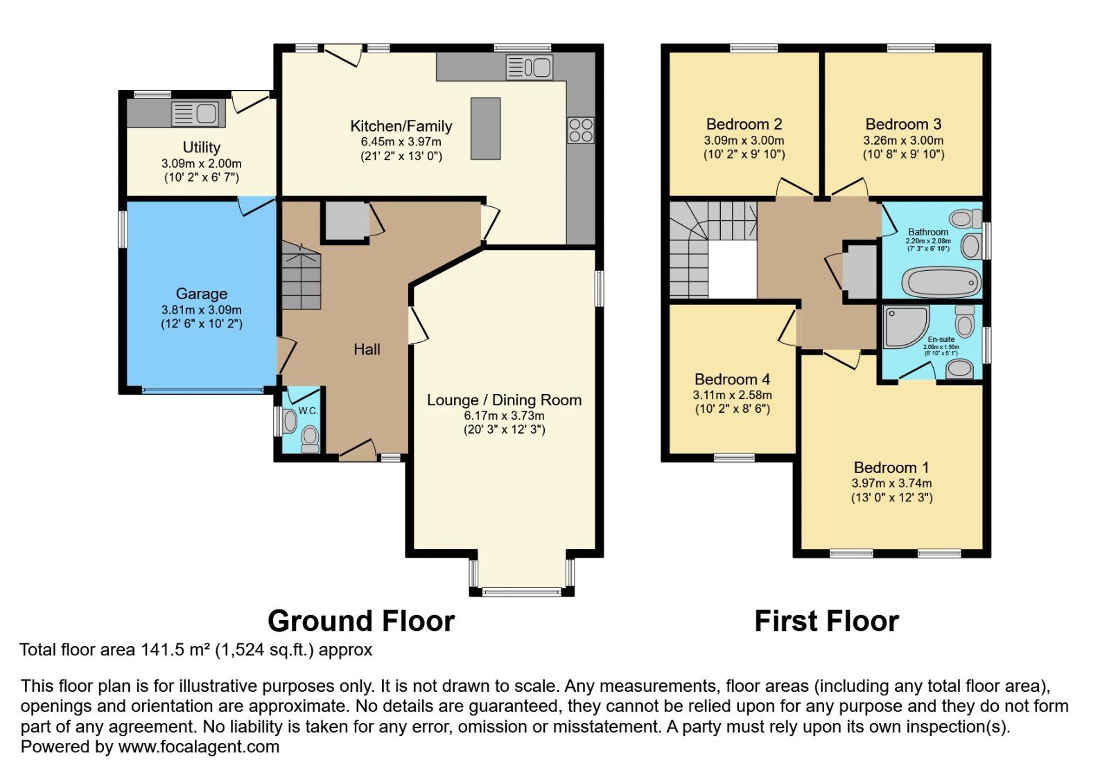 Floorplan of 4 bedroom Detached House for sale, Lord Warden's Hollow, Bangor, Ards and North Down, BT19
