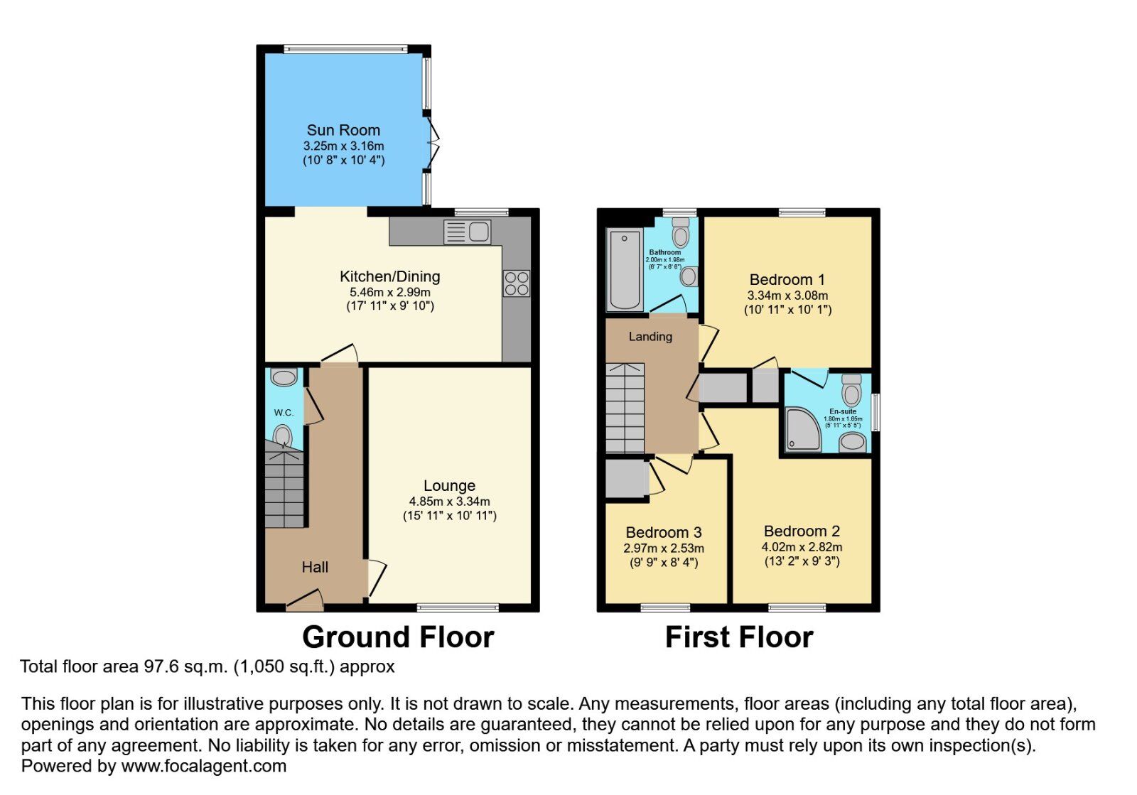 Floorplan of 3 bedroom Semi Detached House for sale, Helens Wood Way, Bangor, County Down, BT19