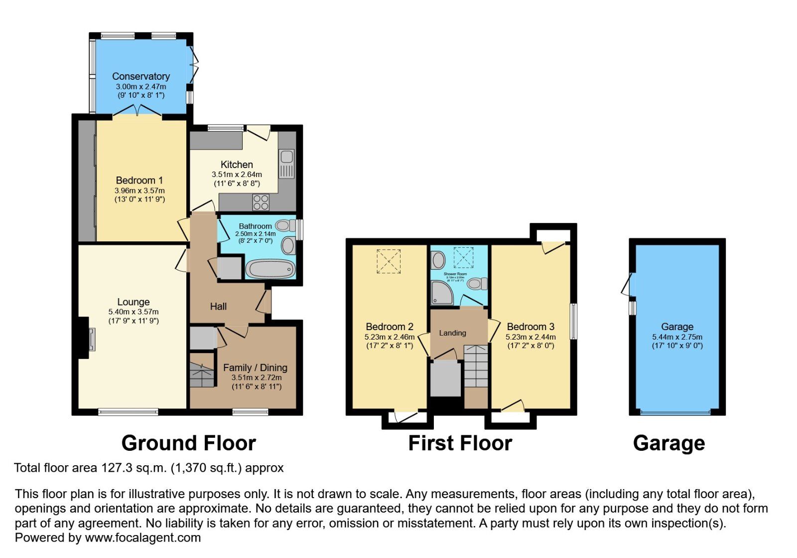 Floorplan of 3 bedroom Semi Detached House for sale, Sinclair Road North, Bangor, County Down, BT19