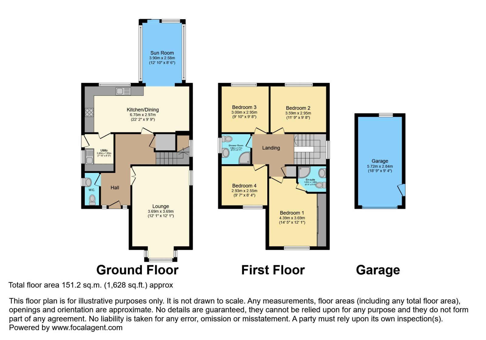 Floorplan of 4 bedroom Detached House for sale, Ardvanagh Park, Conlig, County Down, BT23