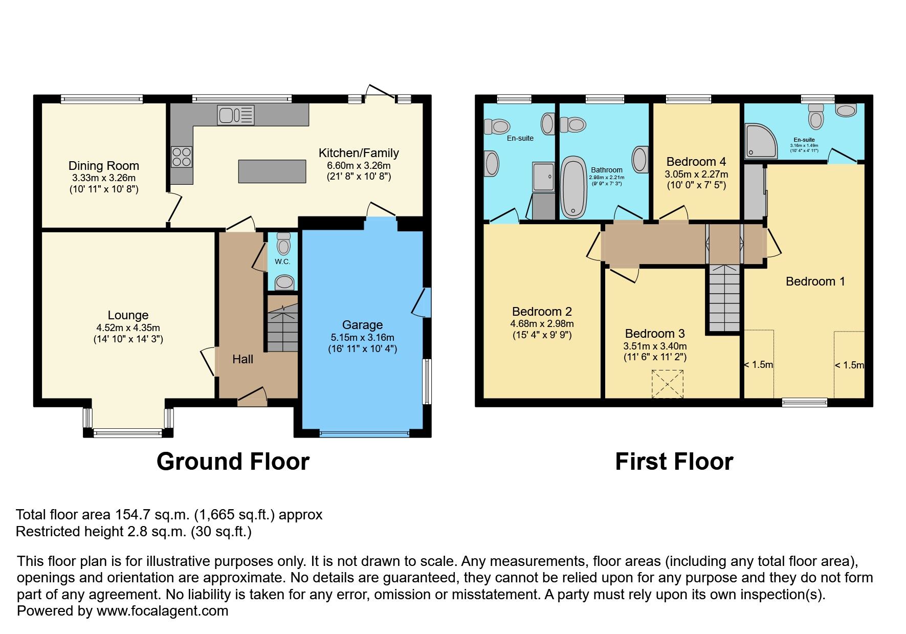 Floorplan of 4 bedroom Detached House for sale, Lord Warden's Grange, Bangor, County Down, BT19