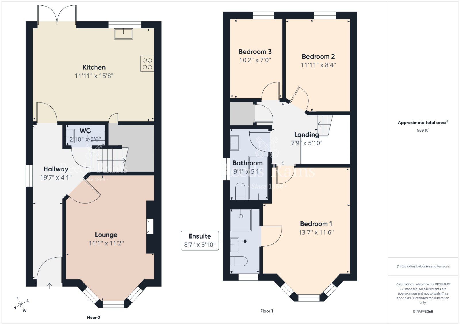 Floorplan of 3 bedroom Semi Detached House for sale, Rowanvale Crescent, Conlig, Newtownards, BT23