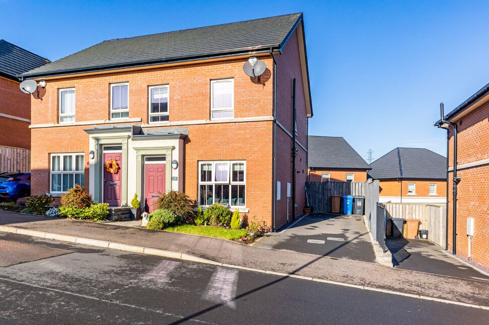 Main image of 3 bedroom Semi Detached House for sale, Lynn Hall Place, Bangor, County Down, BT19