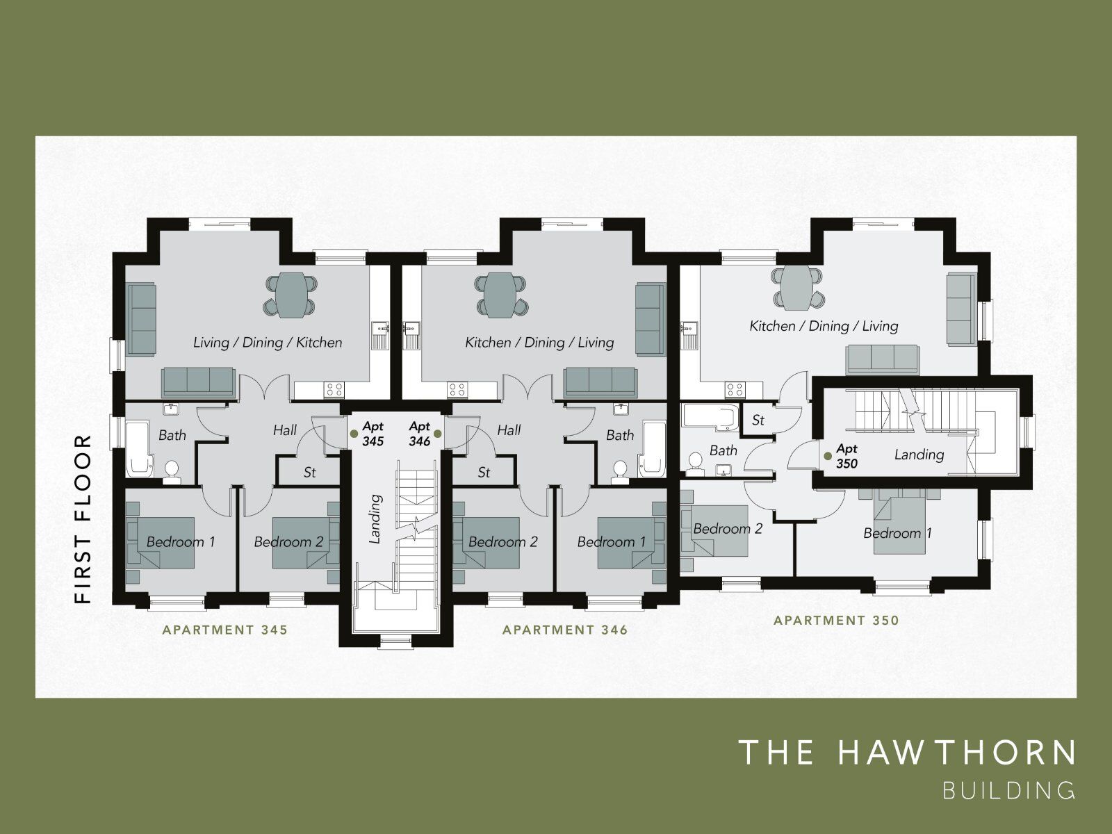 Floorplan of 2 bedroom  Flat for sale, Helens Wood, Rathgael Road, Bangor, BT19