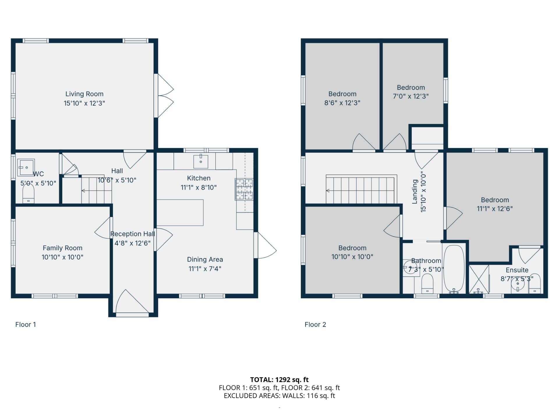 Floorplan of 4 bedroom Detached House for sale, Bridgelea Park, Conlig, County Down, BT23