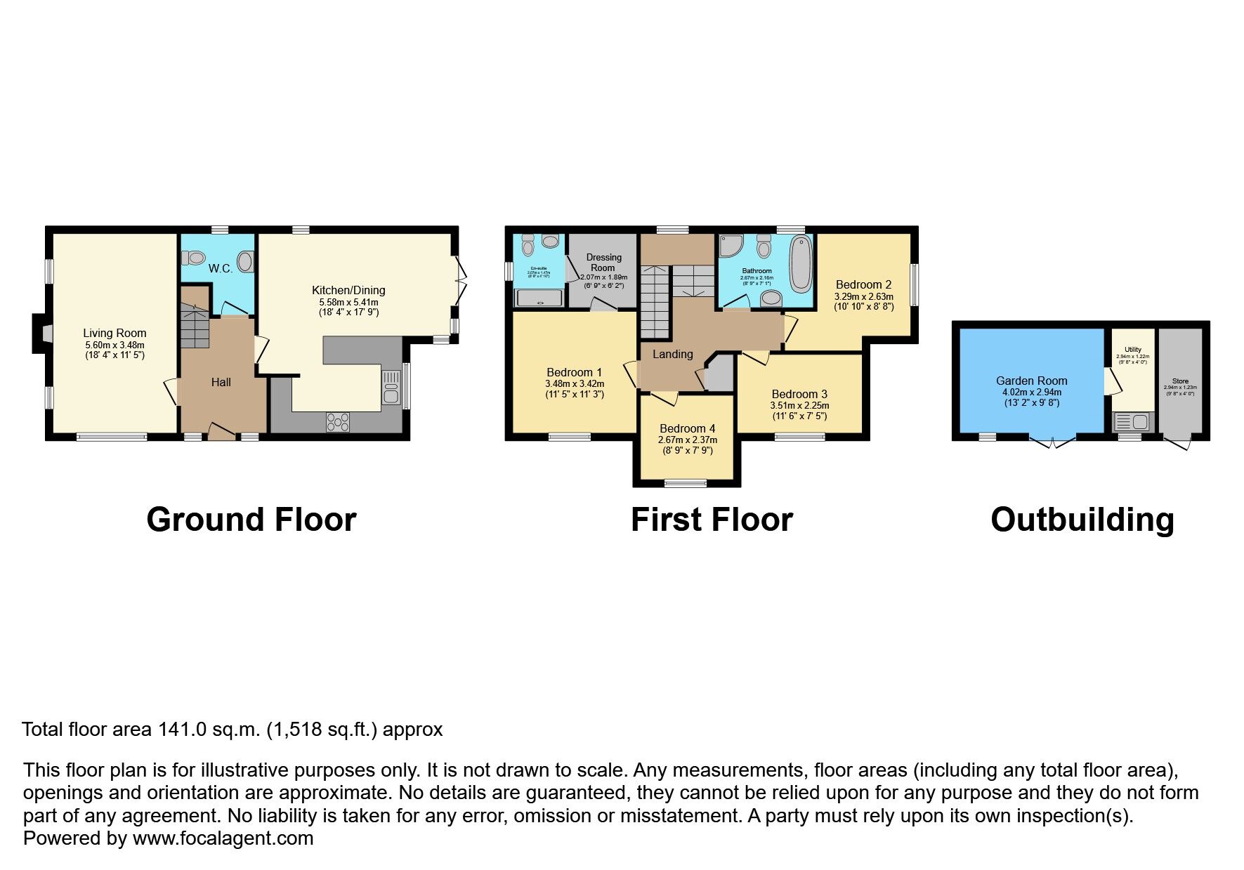 Floorplan of 4 bedroom Detached House for sale, Crawfords Farm Grove, Bangor, County Down, BT19