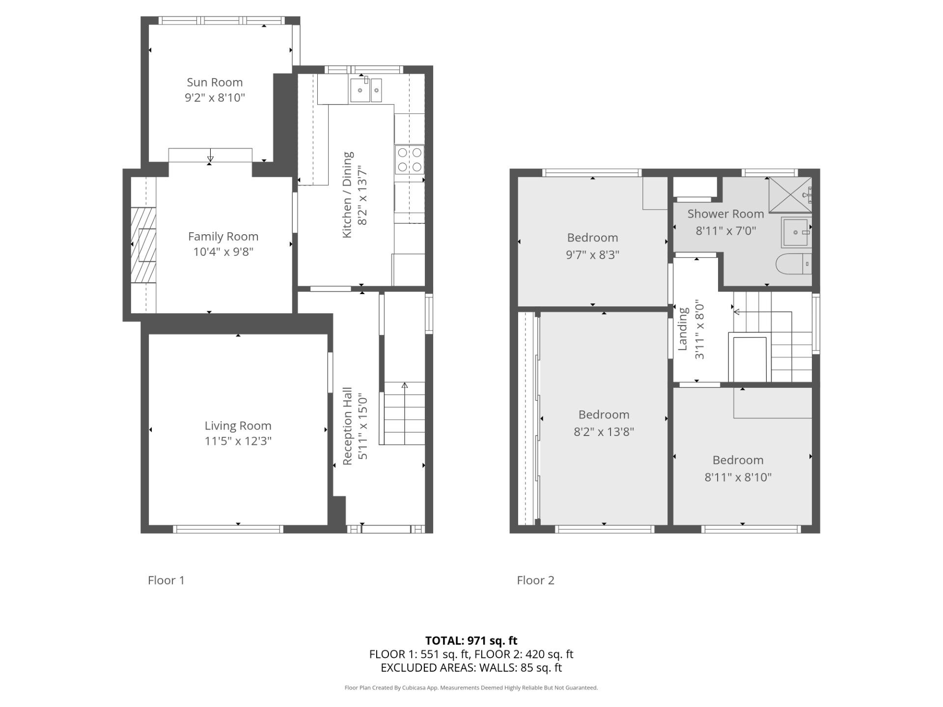 Floorplan of 3 bedroom Semi Detached House for sale, Aston Gardens, Bangor, County Down, BT20