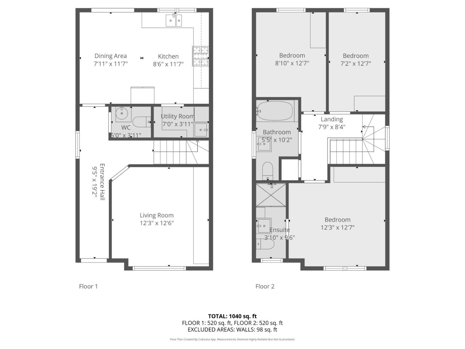 Floorplan of 3 bedroom Detached House for sale, Rocklyn Crescent, Donaghadee, County Down, BT21