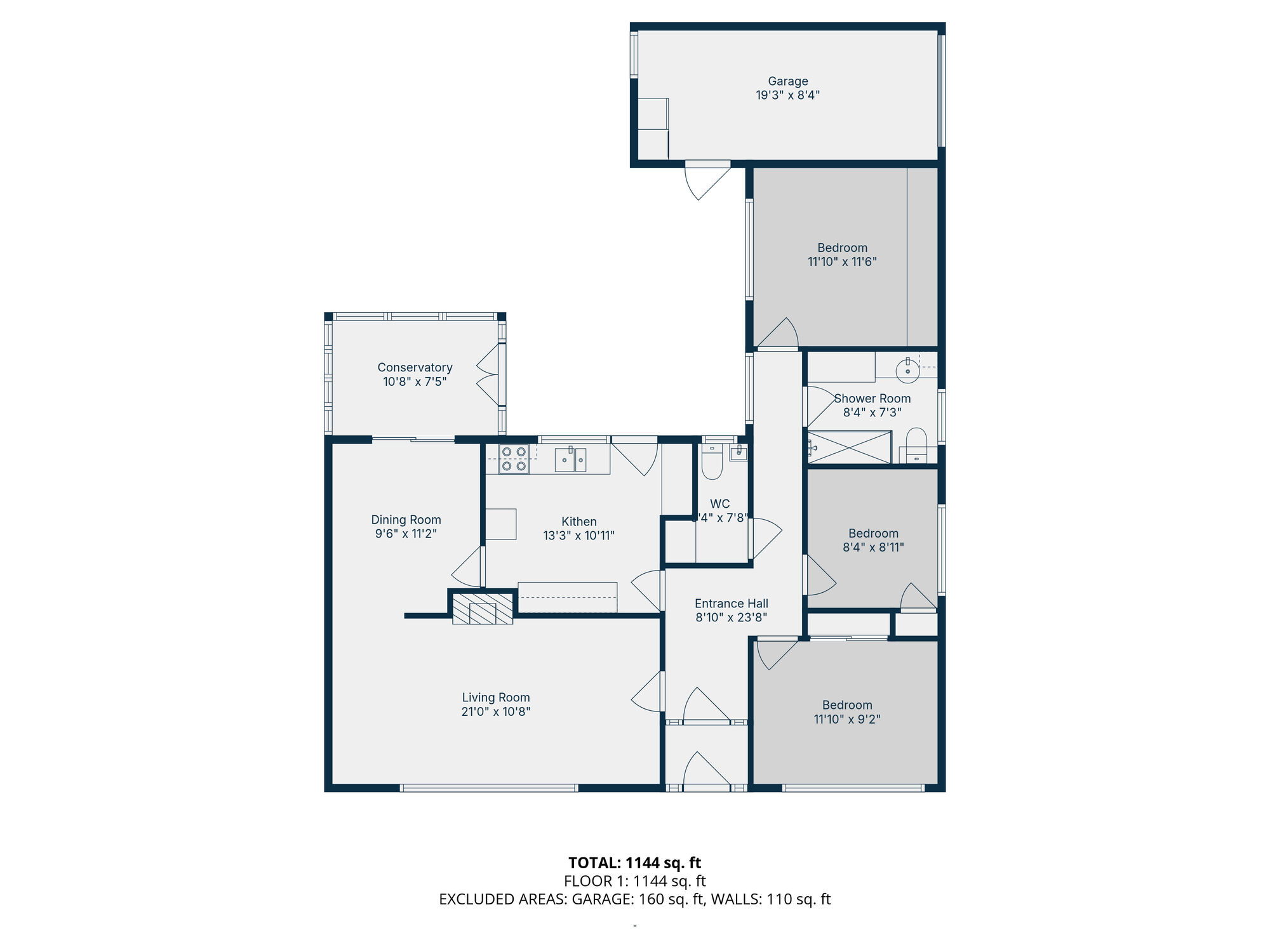 Floorplan of 3 bedroom Detached House for sale, Riverside Road, Bangor, County Down, BT20