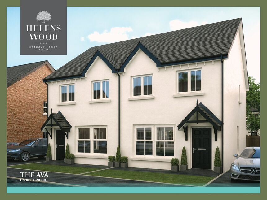 Main image of 3 bedroom Semi Detached House for sale, Helens Wood, Rathgael Road, Bangor, BT19