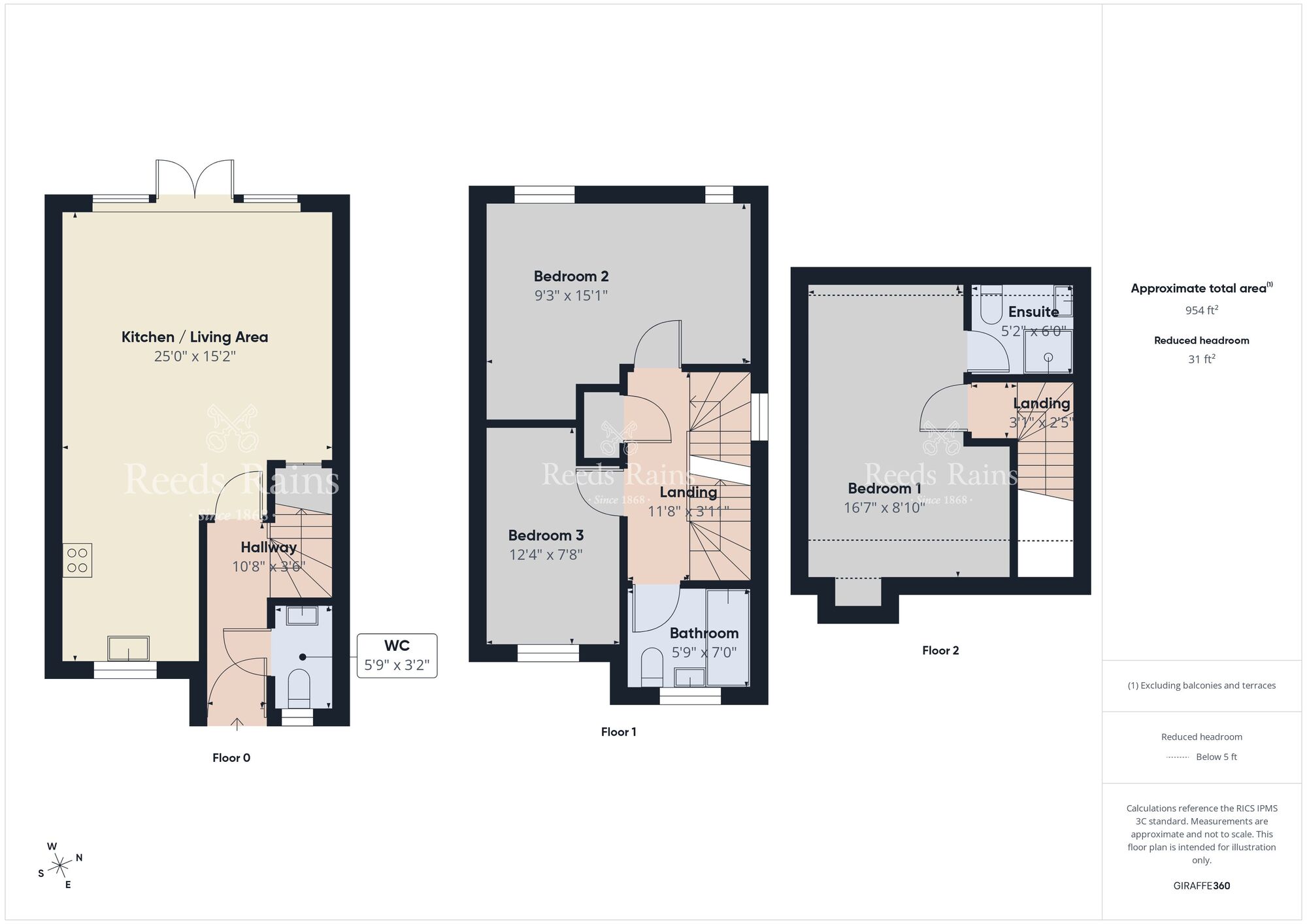 Floorplan of 3 bedroom Detached House to rent, Main Street, Conlig, Bangor, BT23