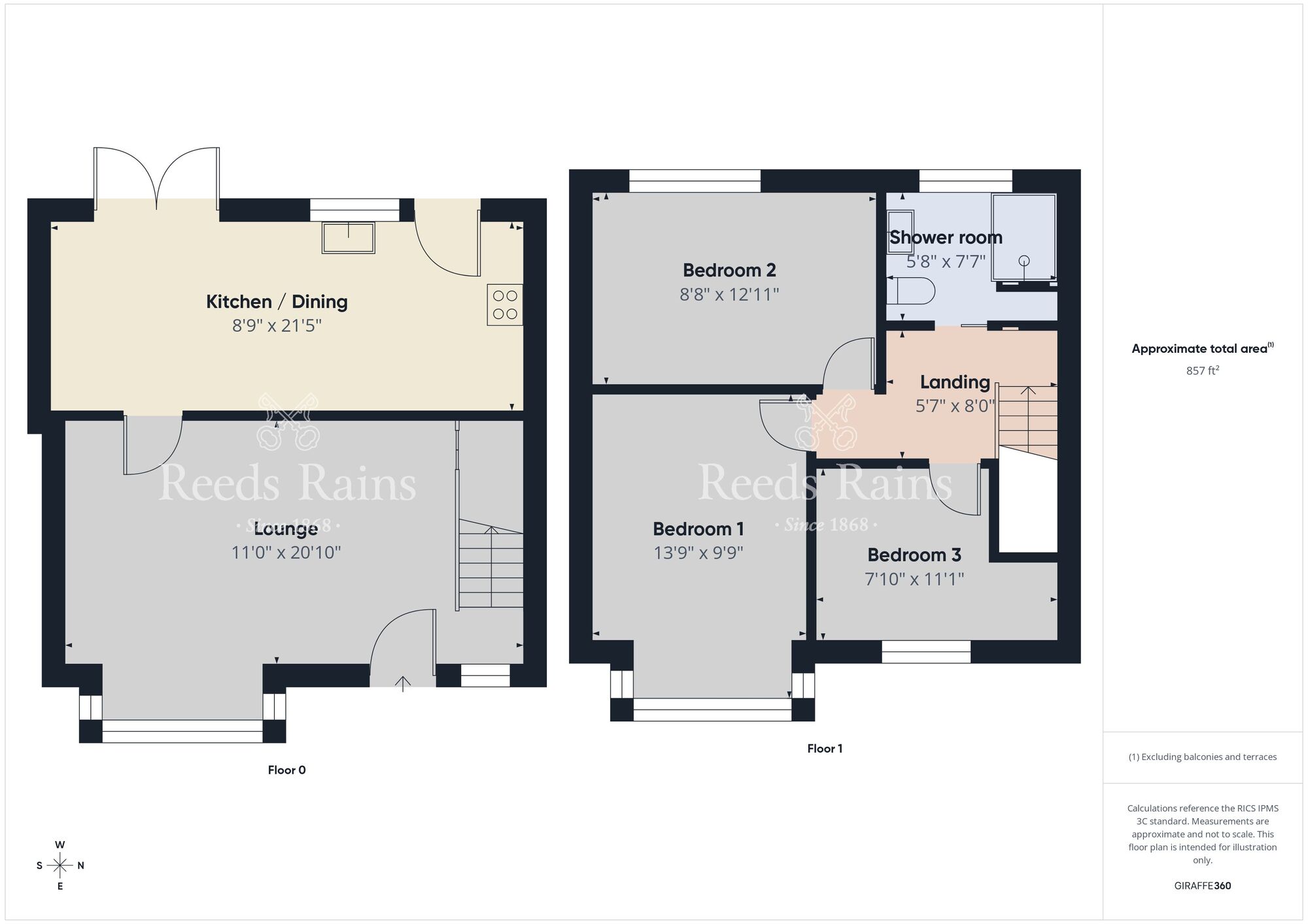 Floorplan of 3 bedroom Semi Detached House to rent, Ashbury Avenue, Bangor, County Down, BT19