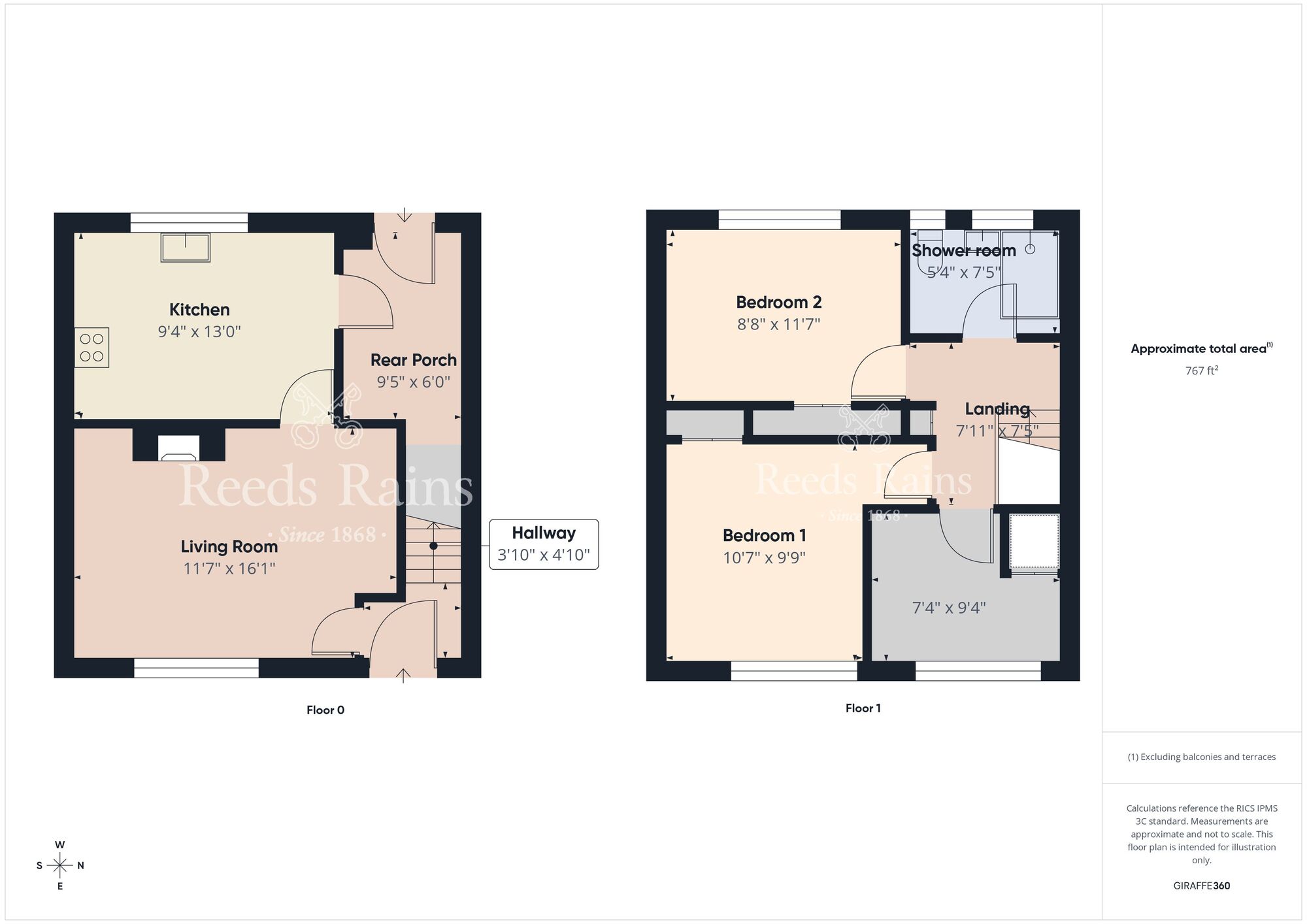 Floorplan of 3 bedroom Mid Terrace House for sale, Ballyminetragh Gardens, Bangor, County Down, BT19