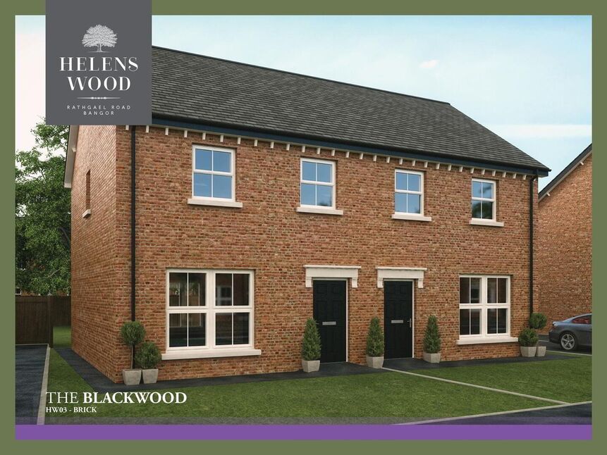 Main image of 3 bedroom Semi Detached House for sale, Helens Wood, Rathgael Road, Bangor, BT19
