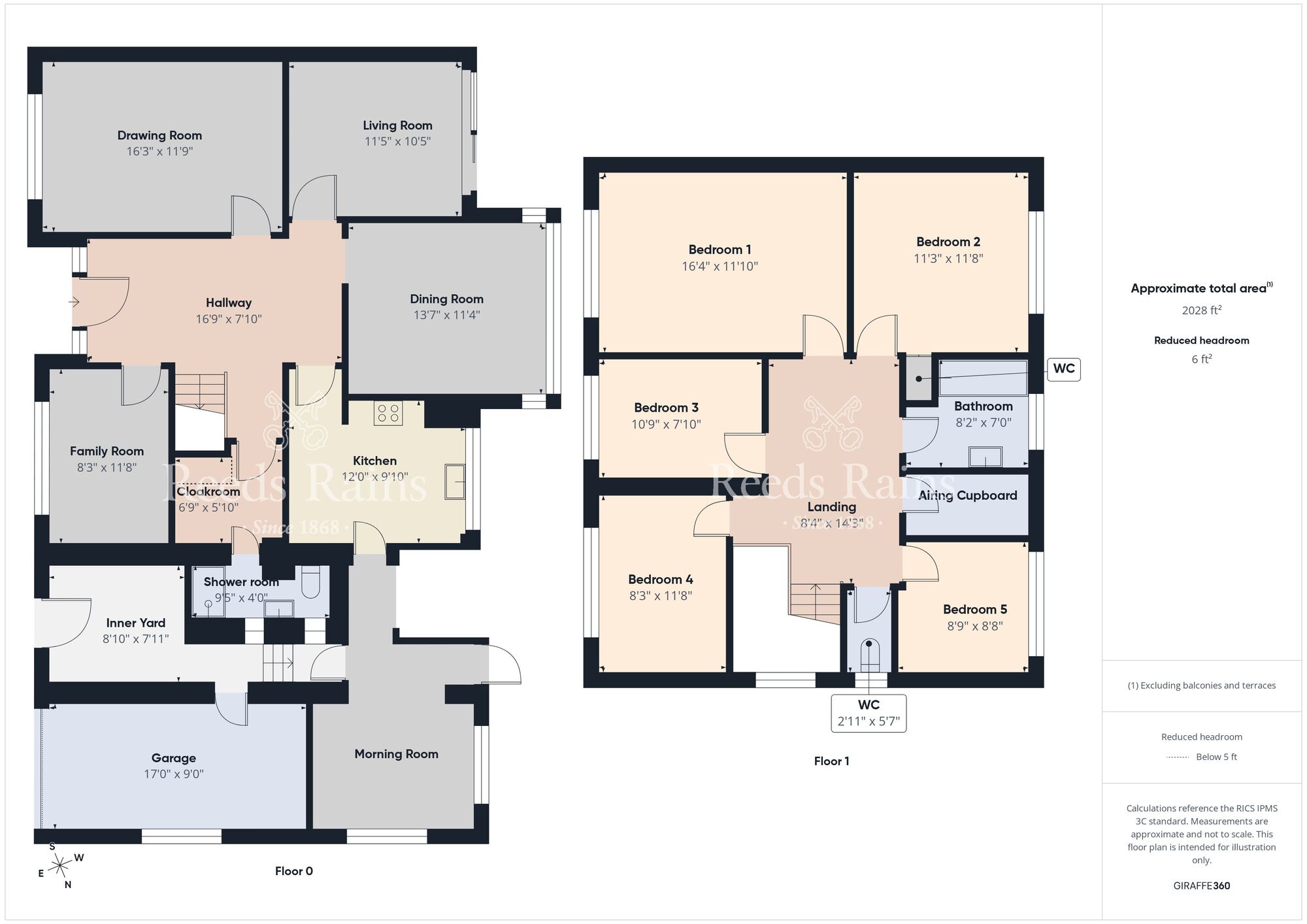 Floorplan of 5 bedroom Detached House for sale, Kensington Park, Bangor, County Down, BT20