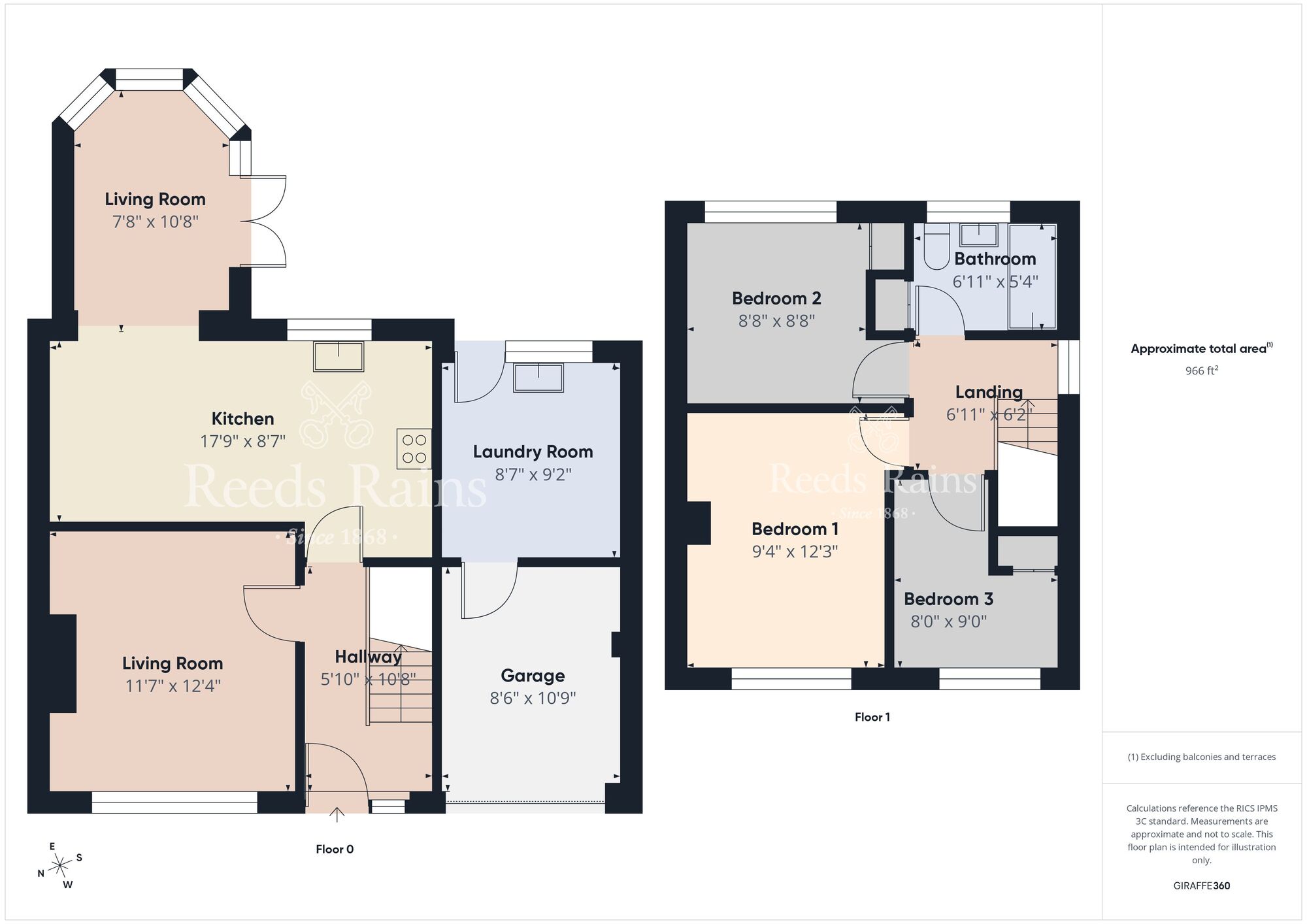 Floorplan of 3 bedroom Semi Detached House for sale, Sinclair Road North, Bangor, County Down, BT19