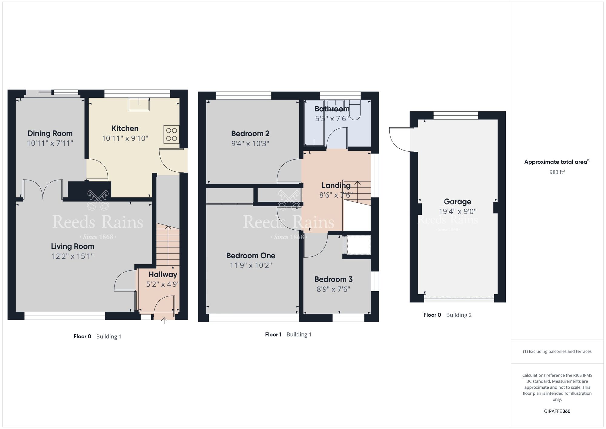 Floorplan of 3 bedroom Detached House for sale, Onslow Gardens, Bangor, County Down, BT19