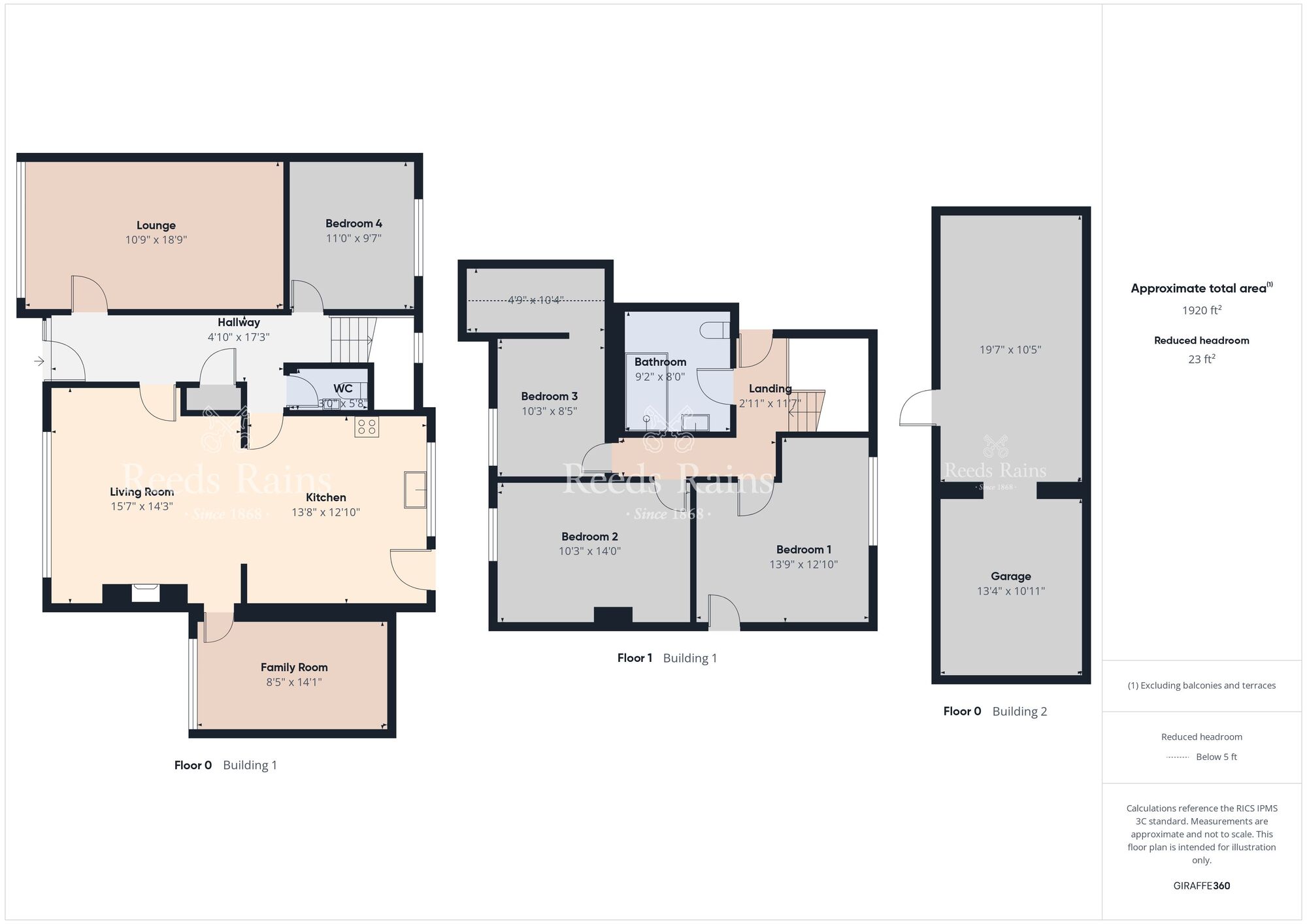 Floorplan of 4 bedroom Detached House for sale, Rossinver Gardens, Bangor, County Down, BT19
