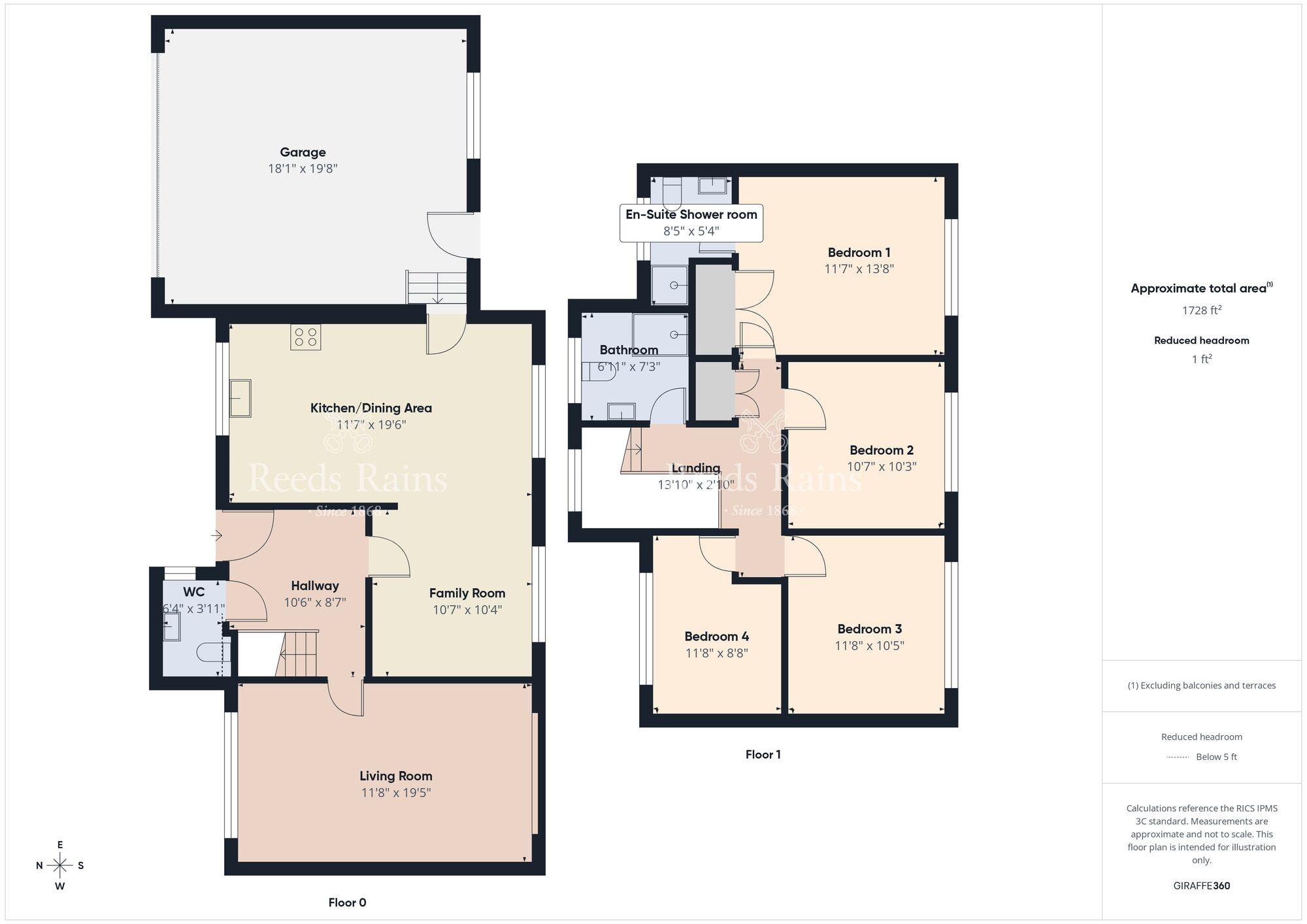 Floorplan of 4 bedroom Detached House for sale, Beechfield Avenue, Bangor, County Down, BT19