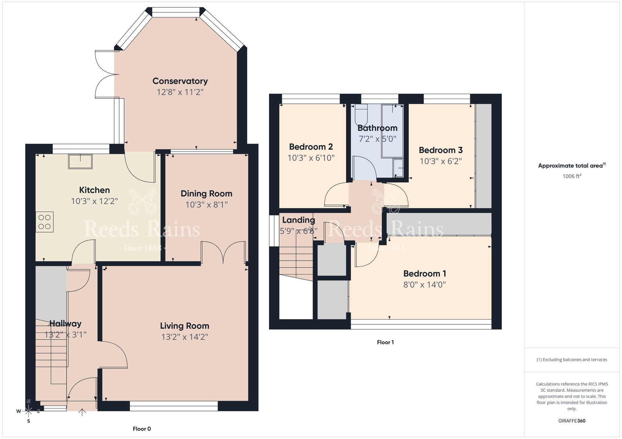 Floorplan of 3 bedroom Semi Detached House for sale, Fernmore Avenue, Bangor, County Down, BT19