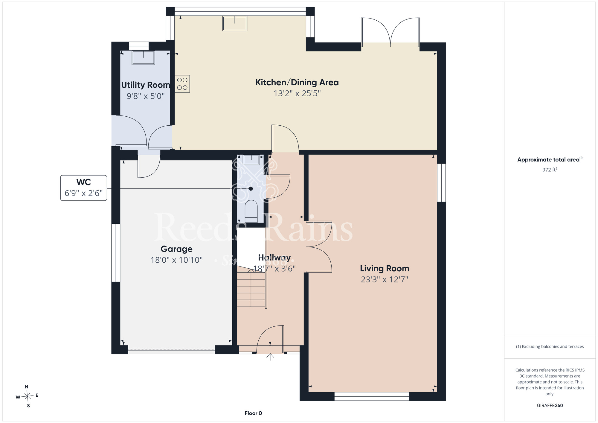 Floorplan of 4 bedroom Detached House for sale, Hanover Hill, Bangor, BT19