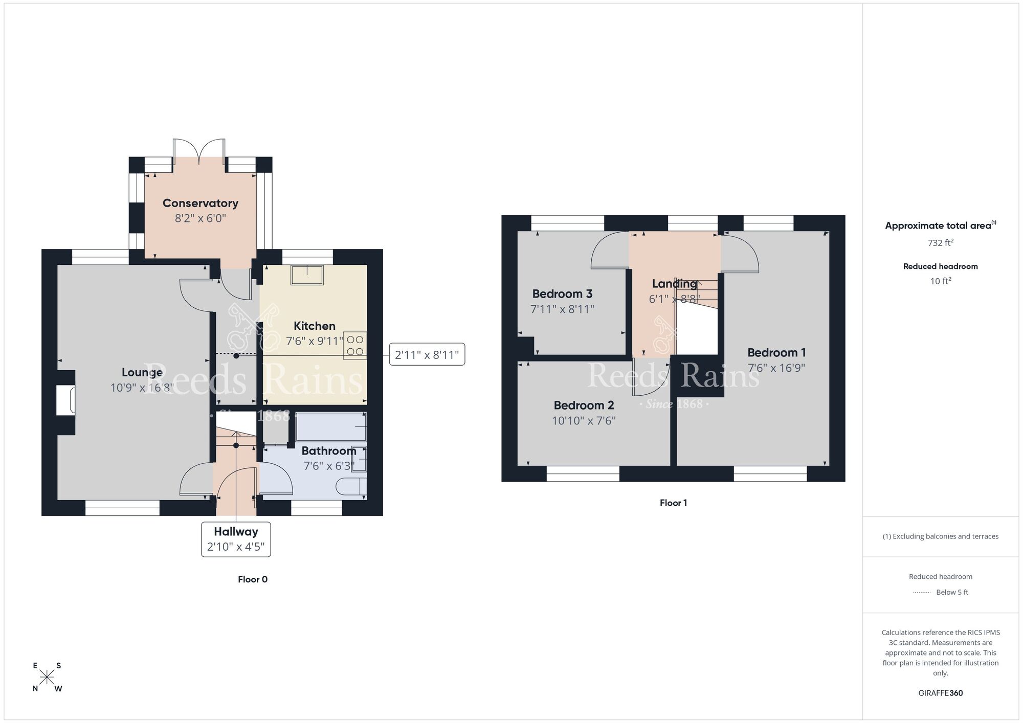 Floorplan of 3 bedroom Mid Terrace House for sale, Chester Park, Bangor, County Down, BT20