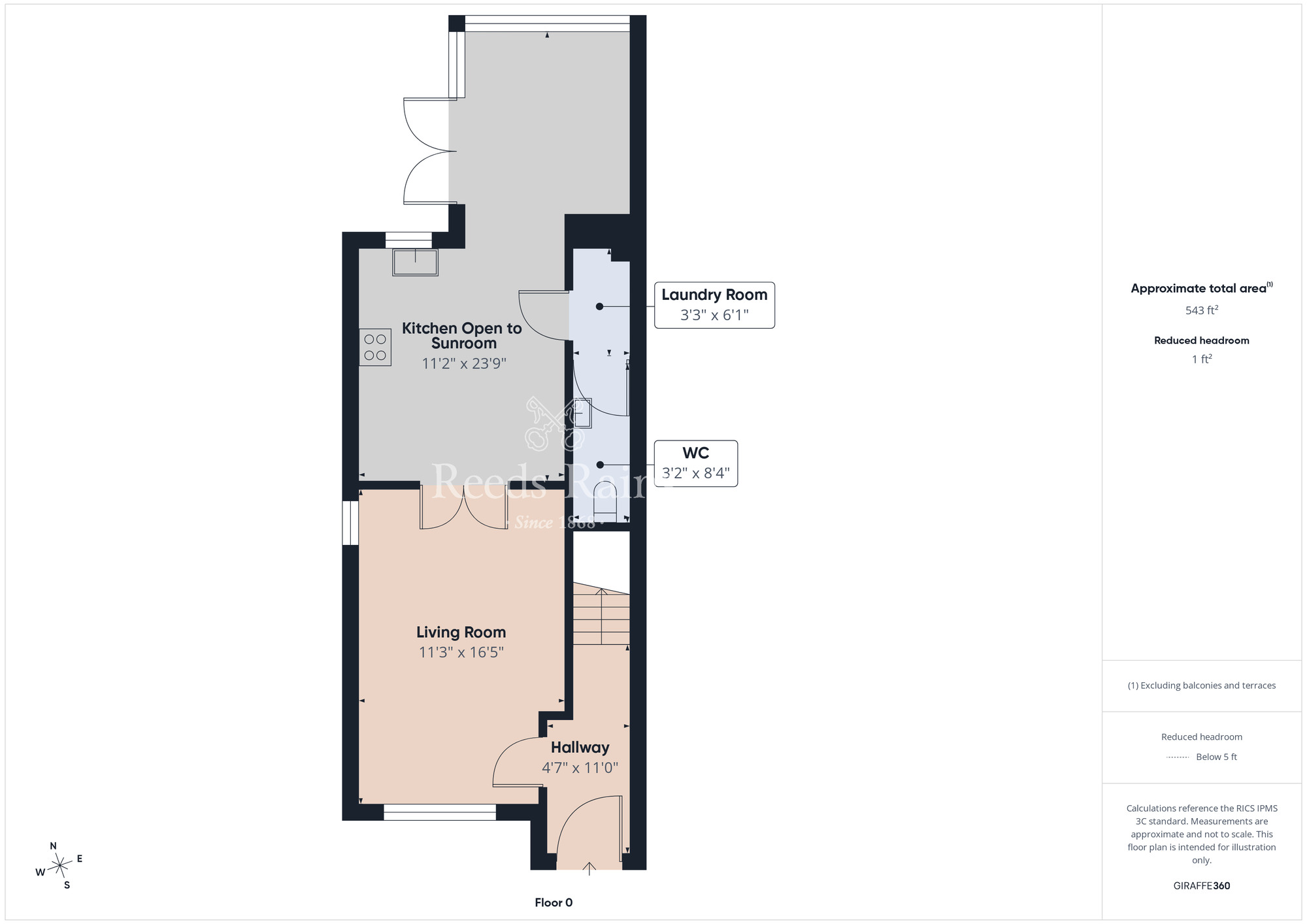 Floorplan of 3 bedroom Semi Detached House to rent, Helens Wood Lane, Bangor, County Down, BT19