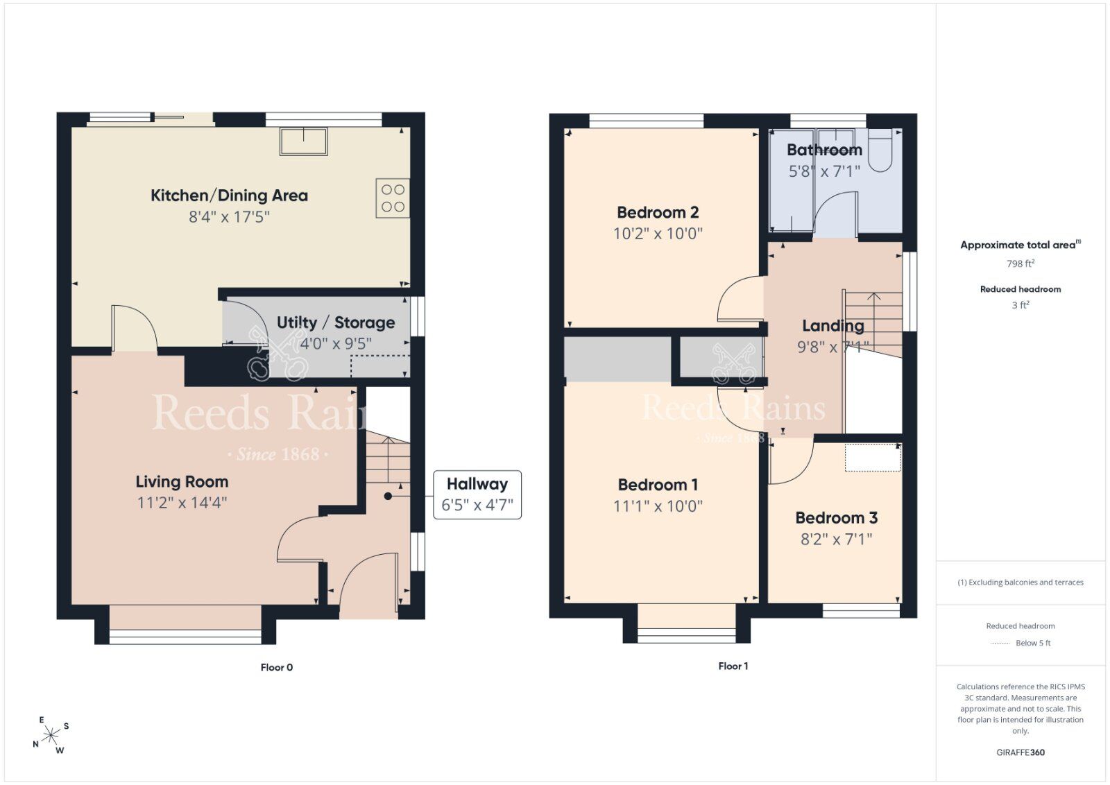 Floorplan of 3 bedroom Semi Detached House for sale, Beaumont Court, Bangor, County Down, BT19