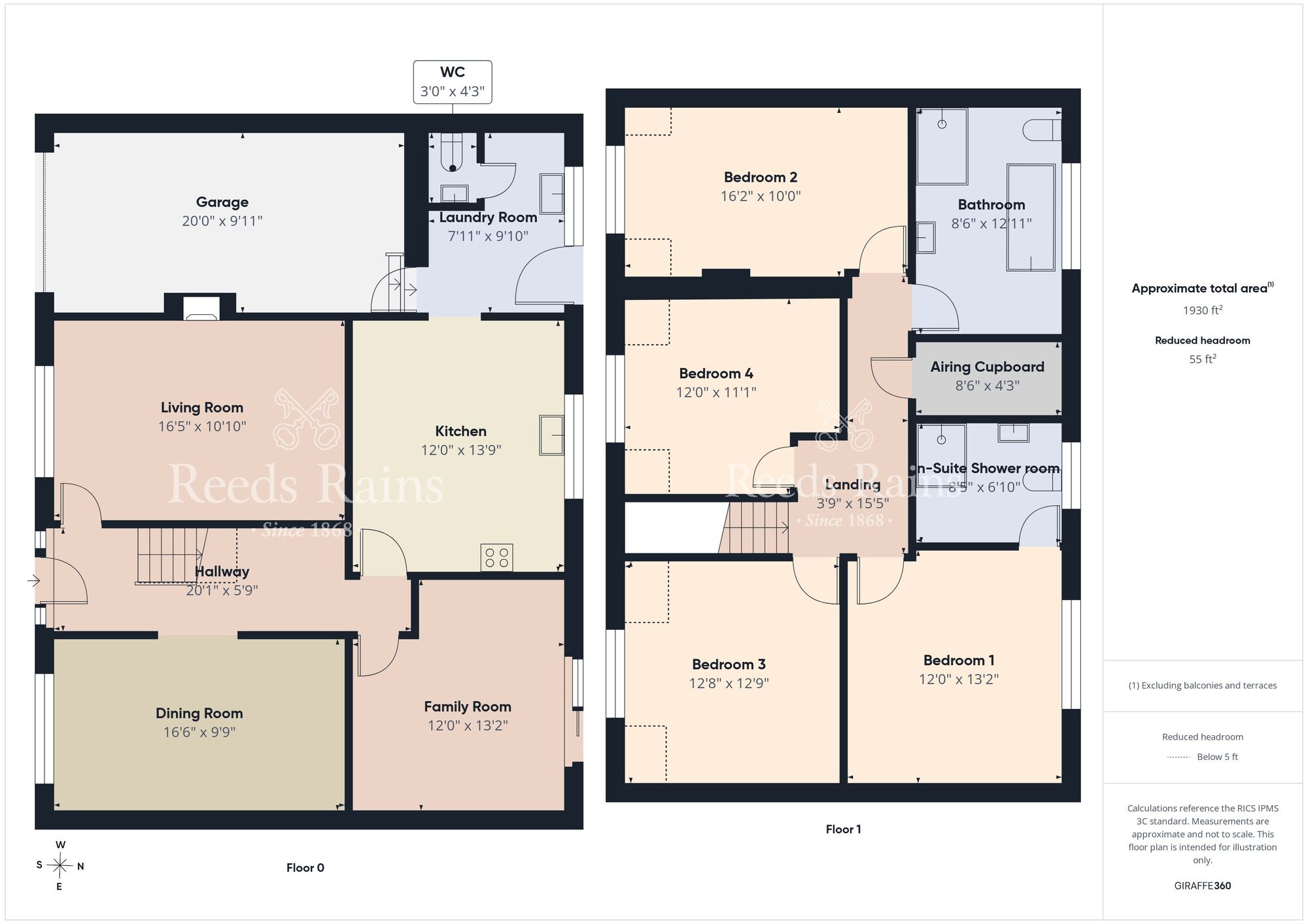 Floorplan of 4 bedroom Detached House for sale, Dunkeld Close, Bangor, County Down, BT19