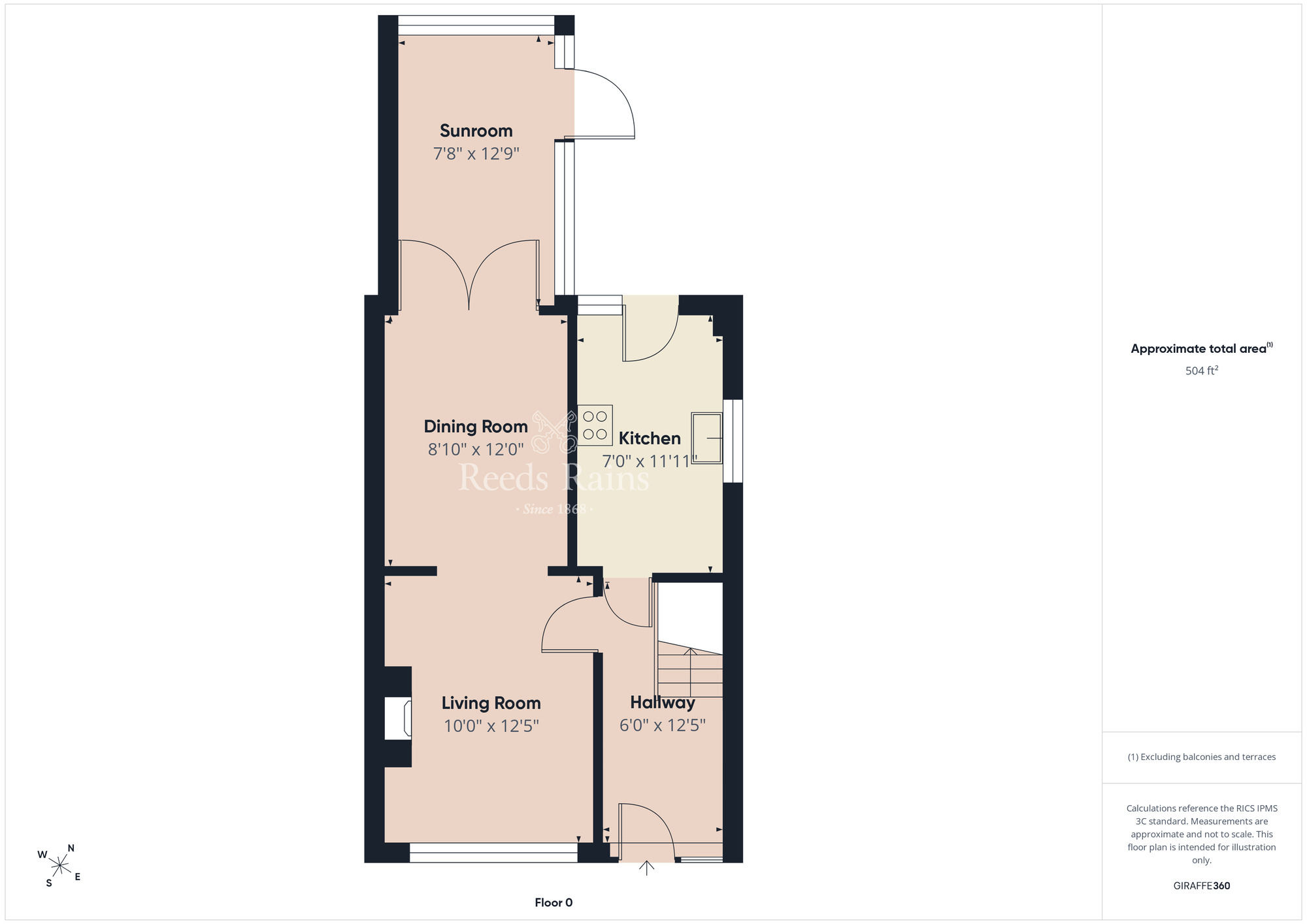 Floorplan of 3 bedroom Semi Detached House for sale, Westmorland Crescent, County Down, BT20