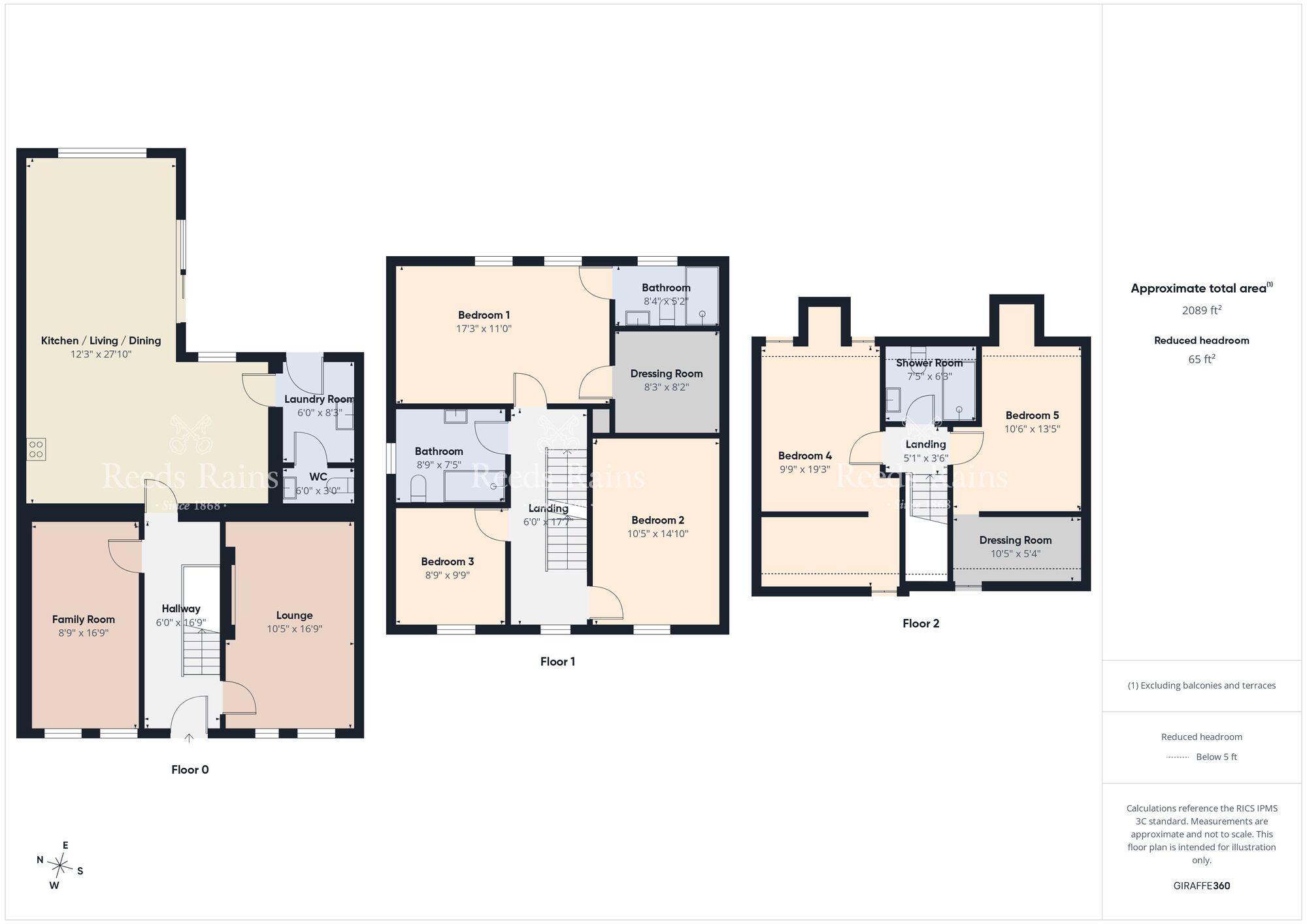 Floorplan of 5 bedroom Detached House for sale, Rossdowan Lane, Bangor, County Down, BT19